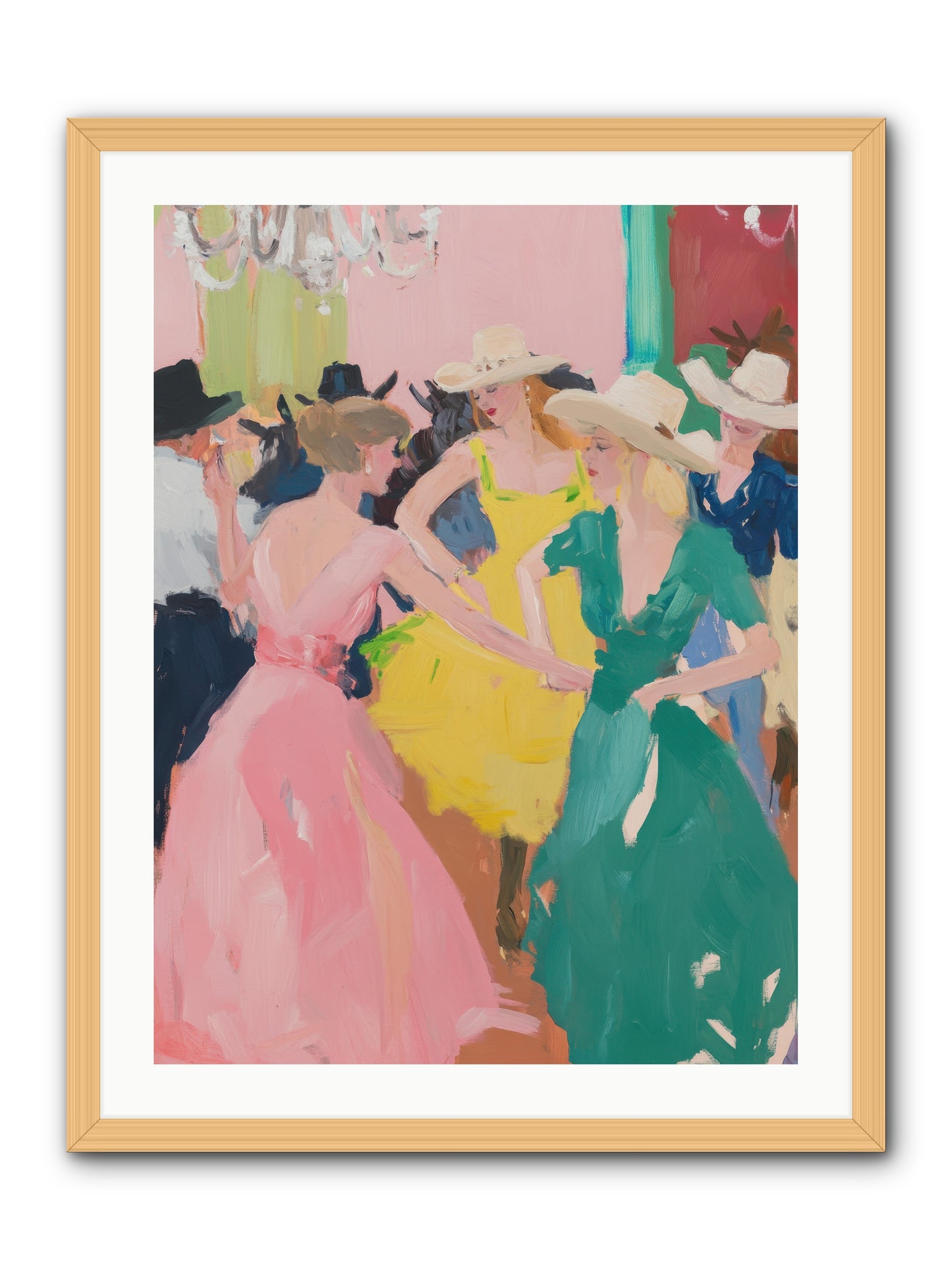 Two-Step Twilight -- Framed Print - Natural 24x32