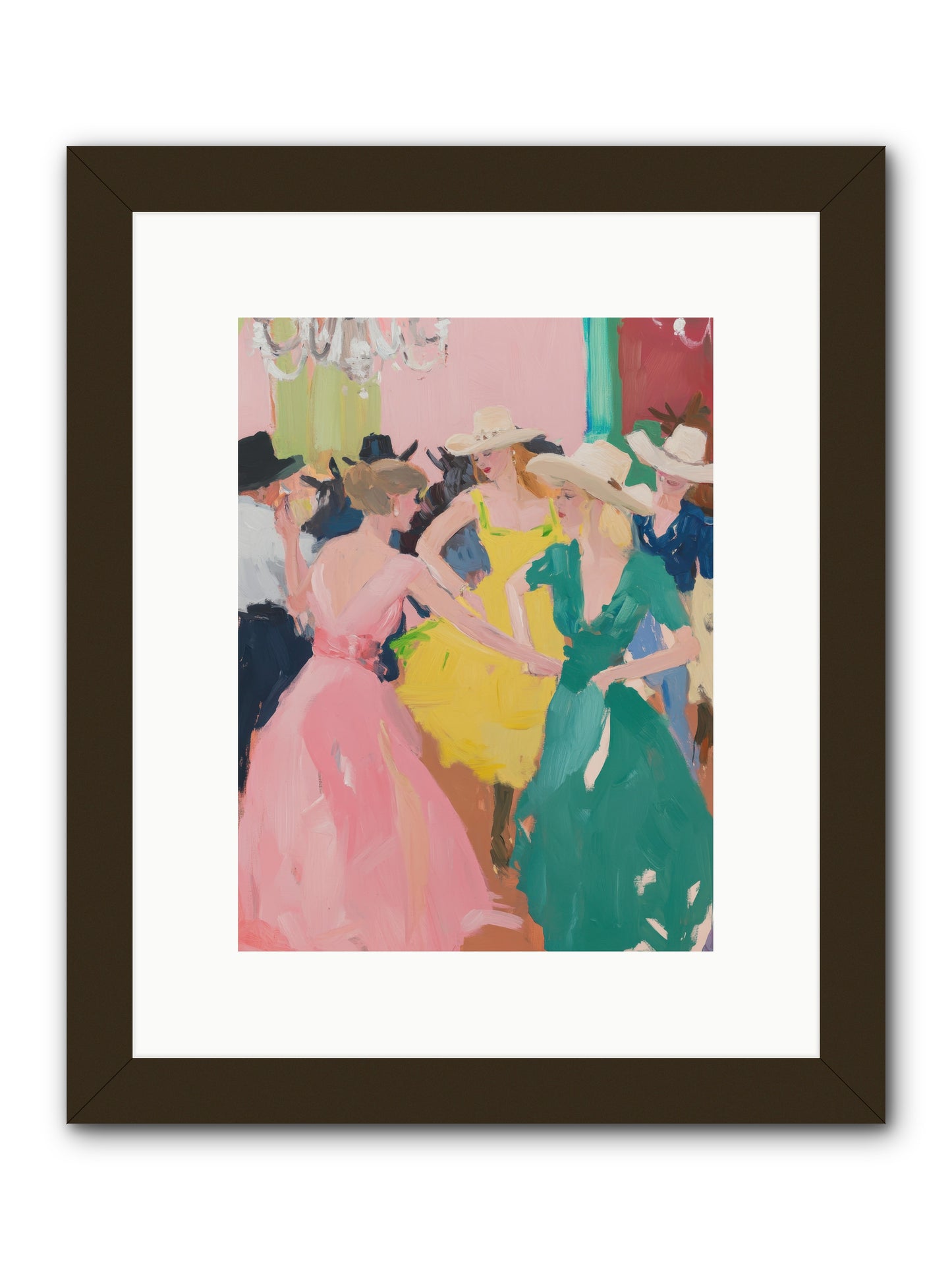 Two-Step Twilight -- Framed Print - Black 9x12