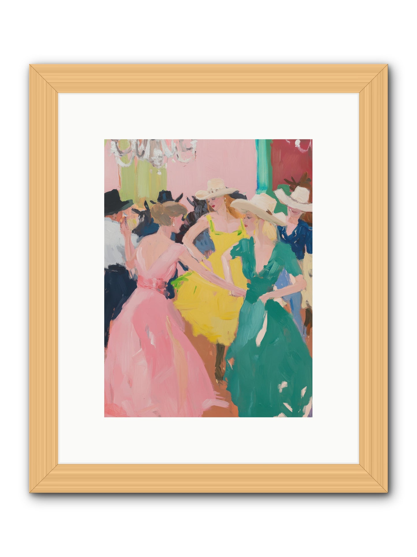 Two-Step Twilight -- Framed Print - Natural 9x12