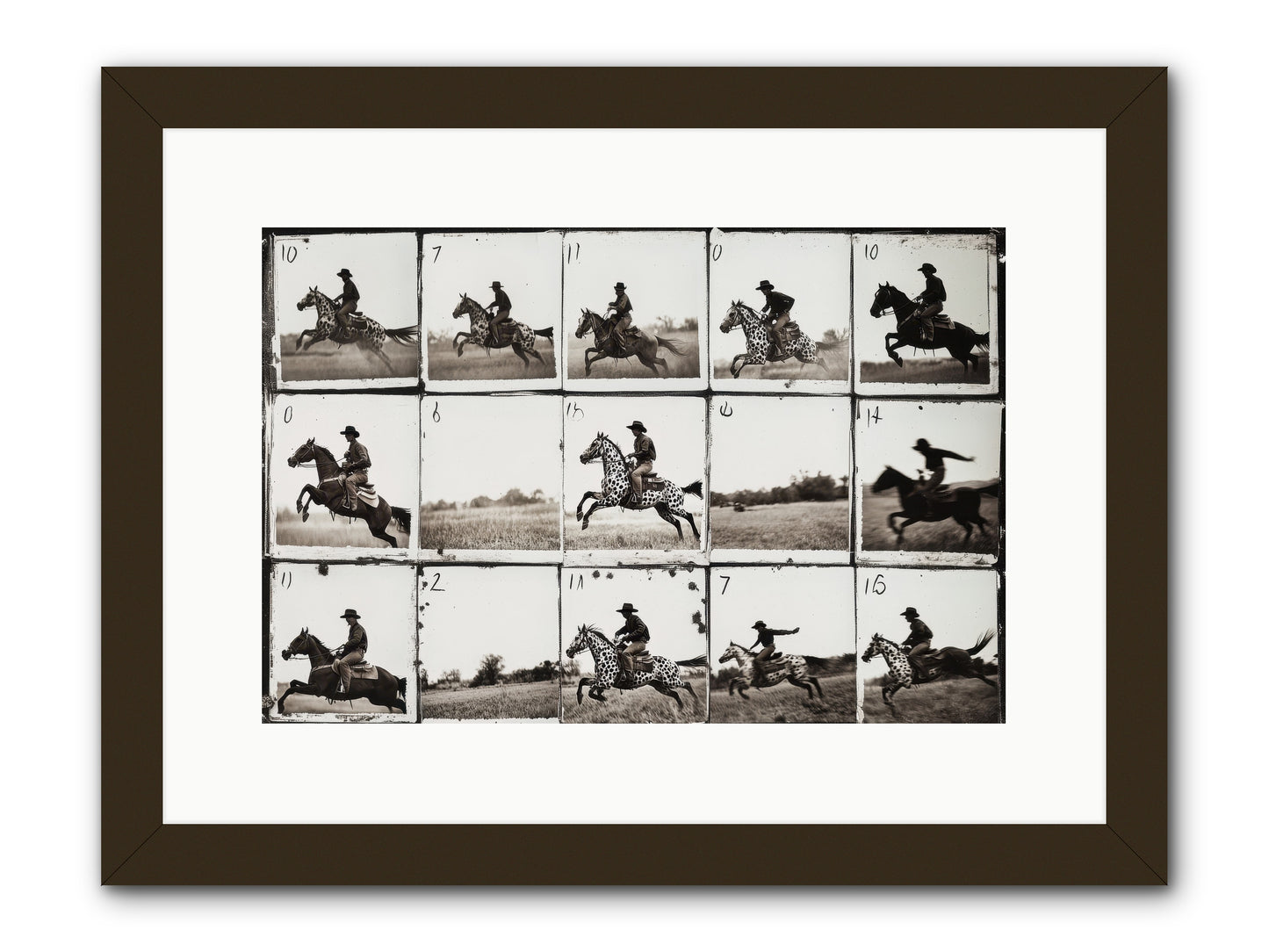 Unbridled Spirit -- Framed Print - Black 15x10