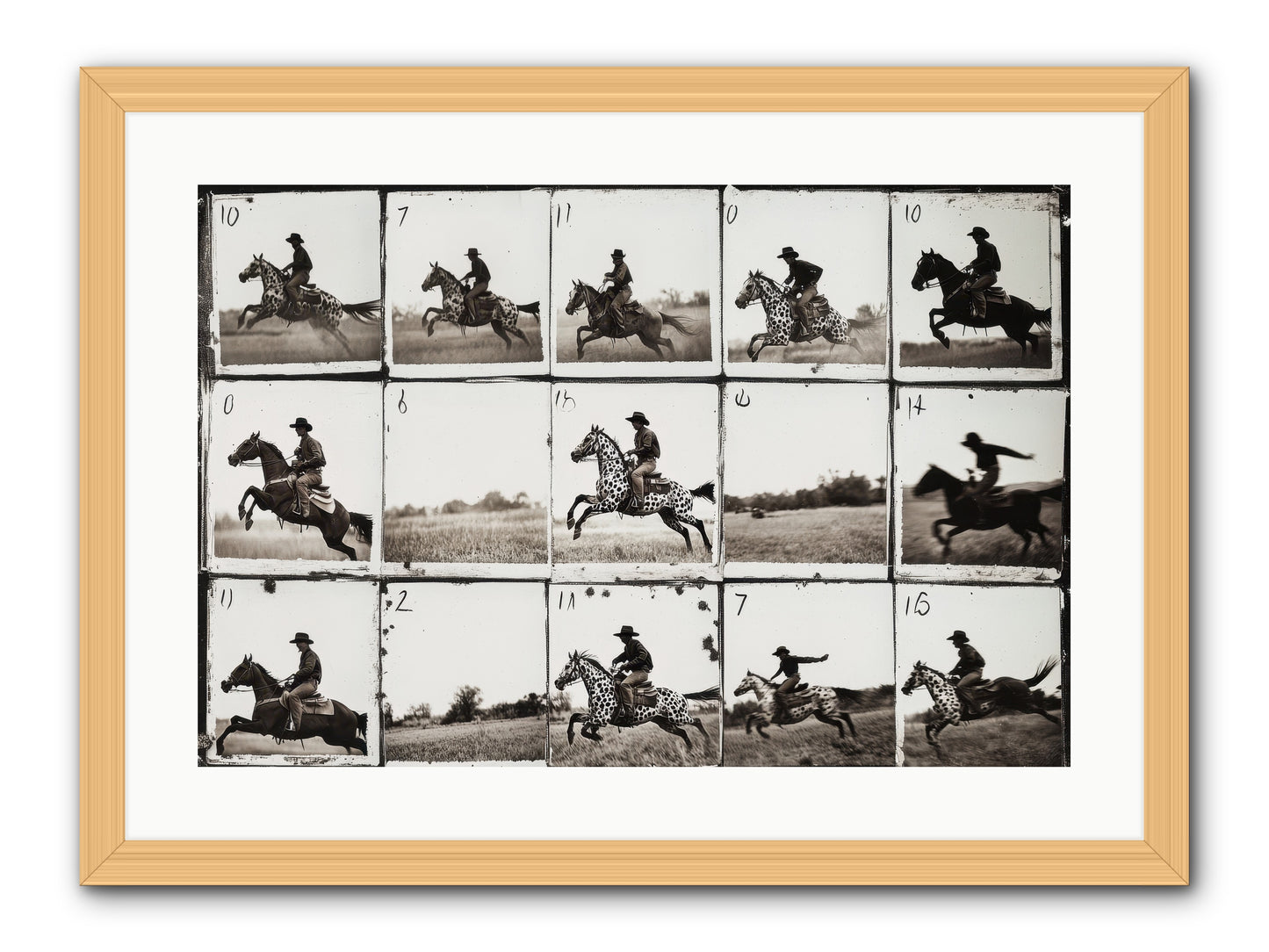 Unbridled Spirit -- Framed Print - Natural 24x16
