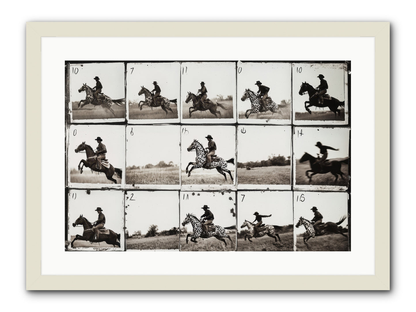 Unbridled Spirit -- Framed Print - White 24x16