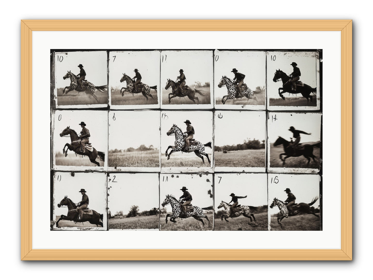 Unbridled Spirit -- Framed Print - Natural 30x20