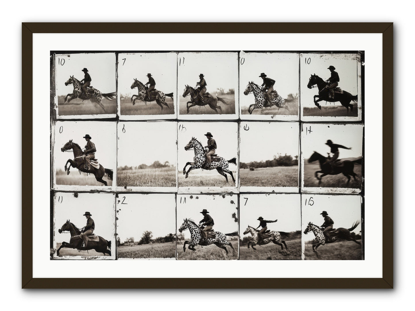 Unbridled Spirit -- Framed Print - Black 36x24