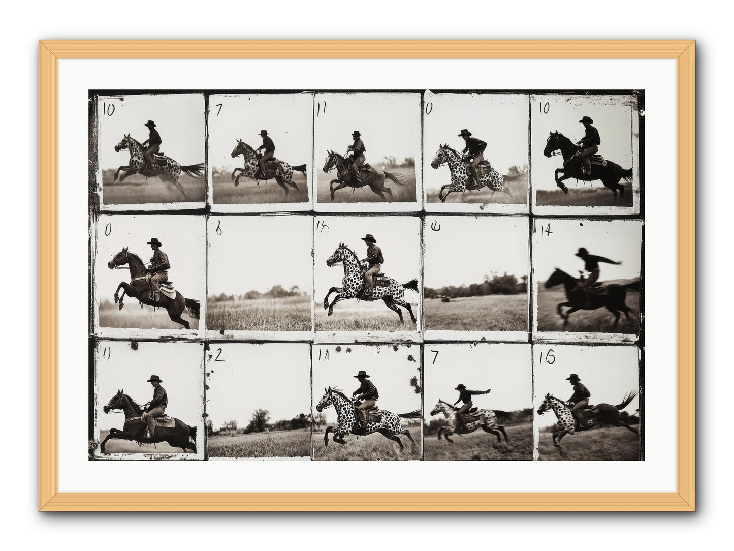 Unbridled Spirit -- Framed Print - Natural 36x24