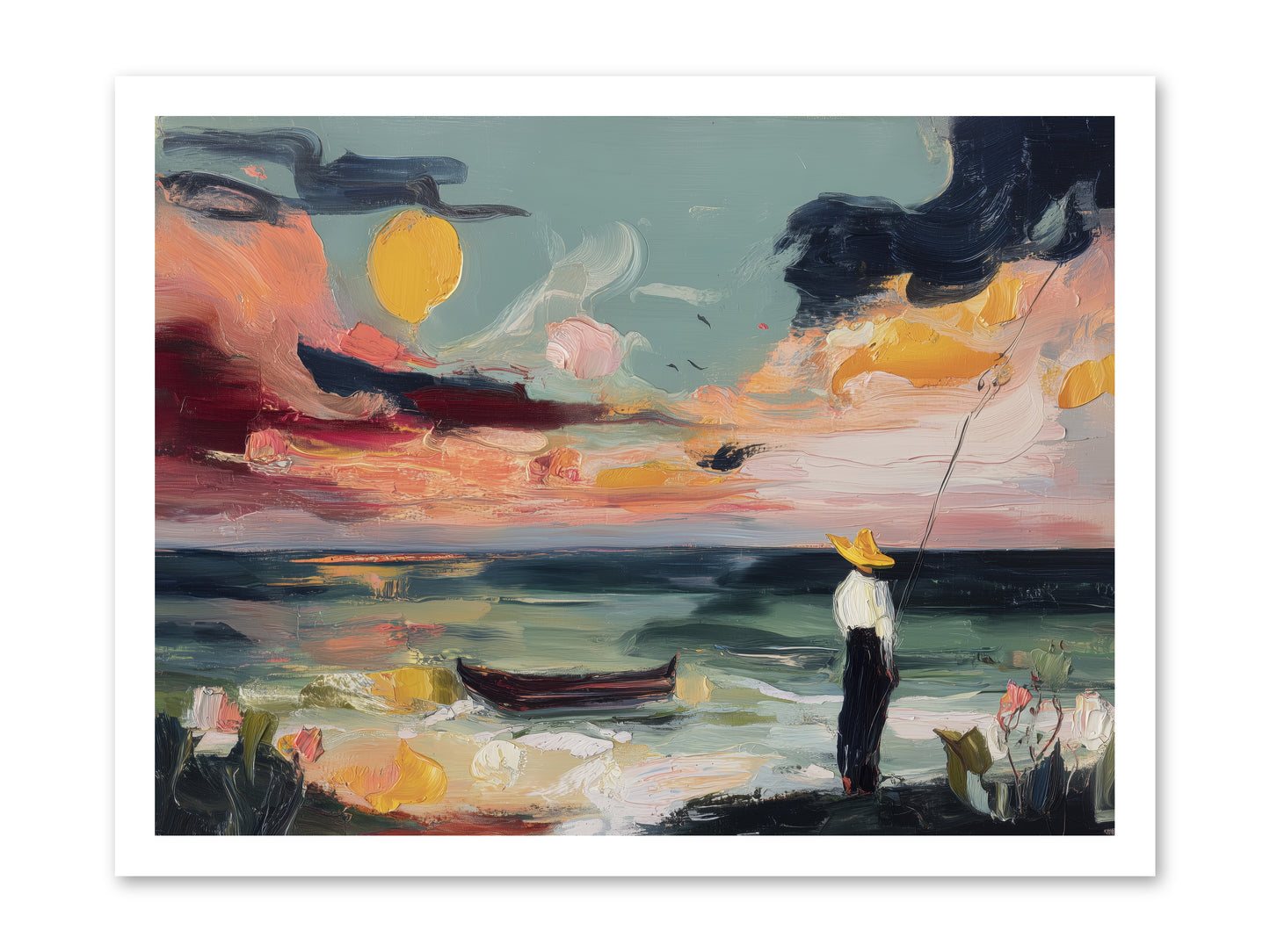 Uncharted Paradise -- Loose Canvas Print 24x18