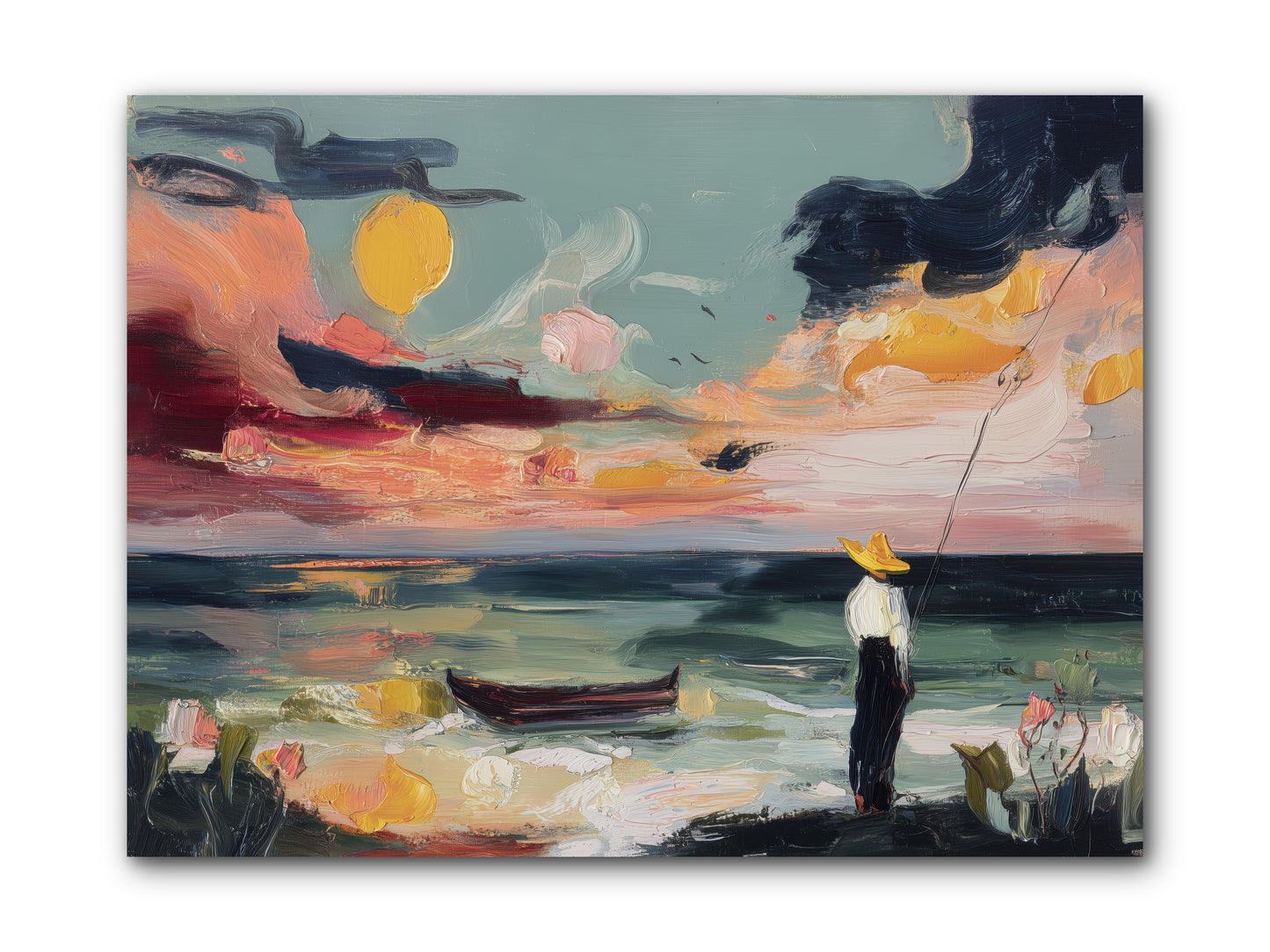 Uncharted Paradise -- Wrapped Canvas 12x9