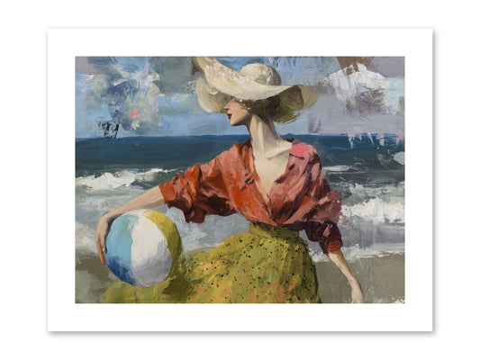 Under Gentle wind -- Paper Print 12x9