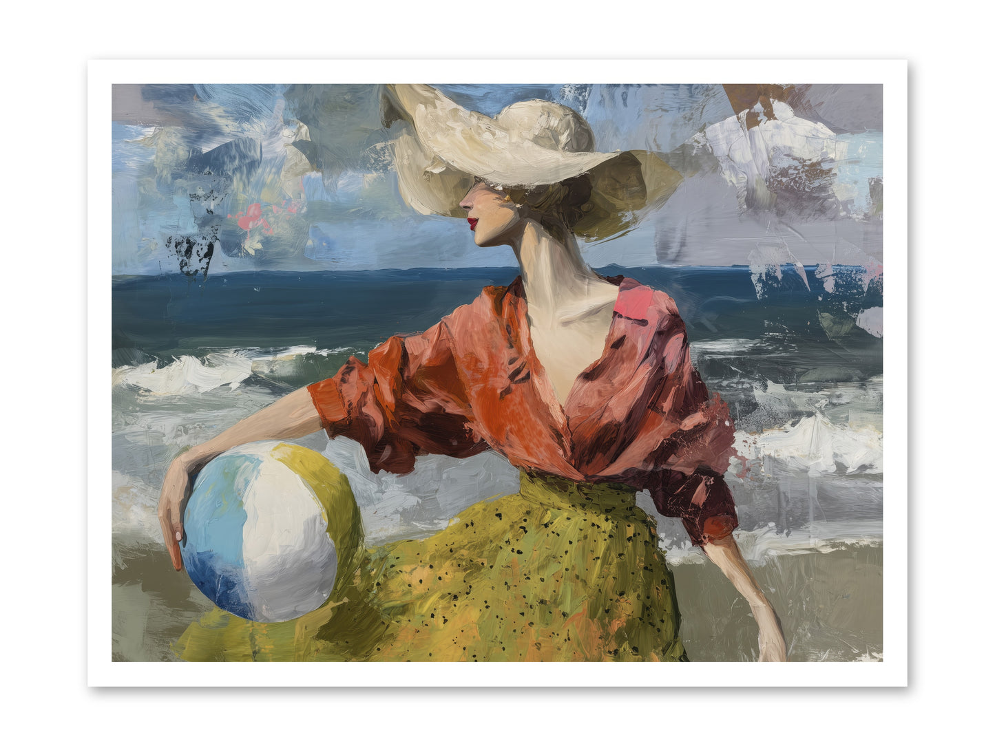 Under Gentle wind -- Paper Print 32x24