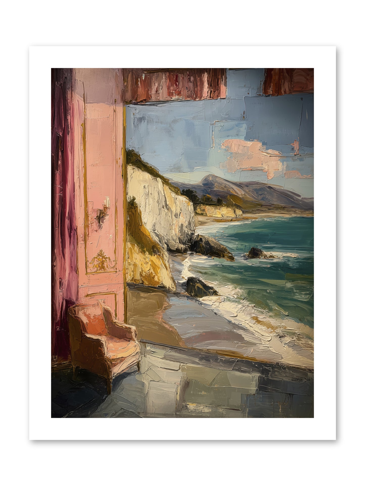 Under Jasmine Skies -- Paper Print 12x16