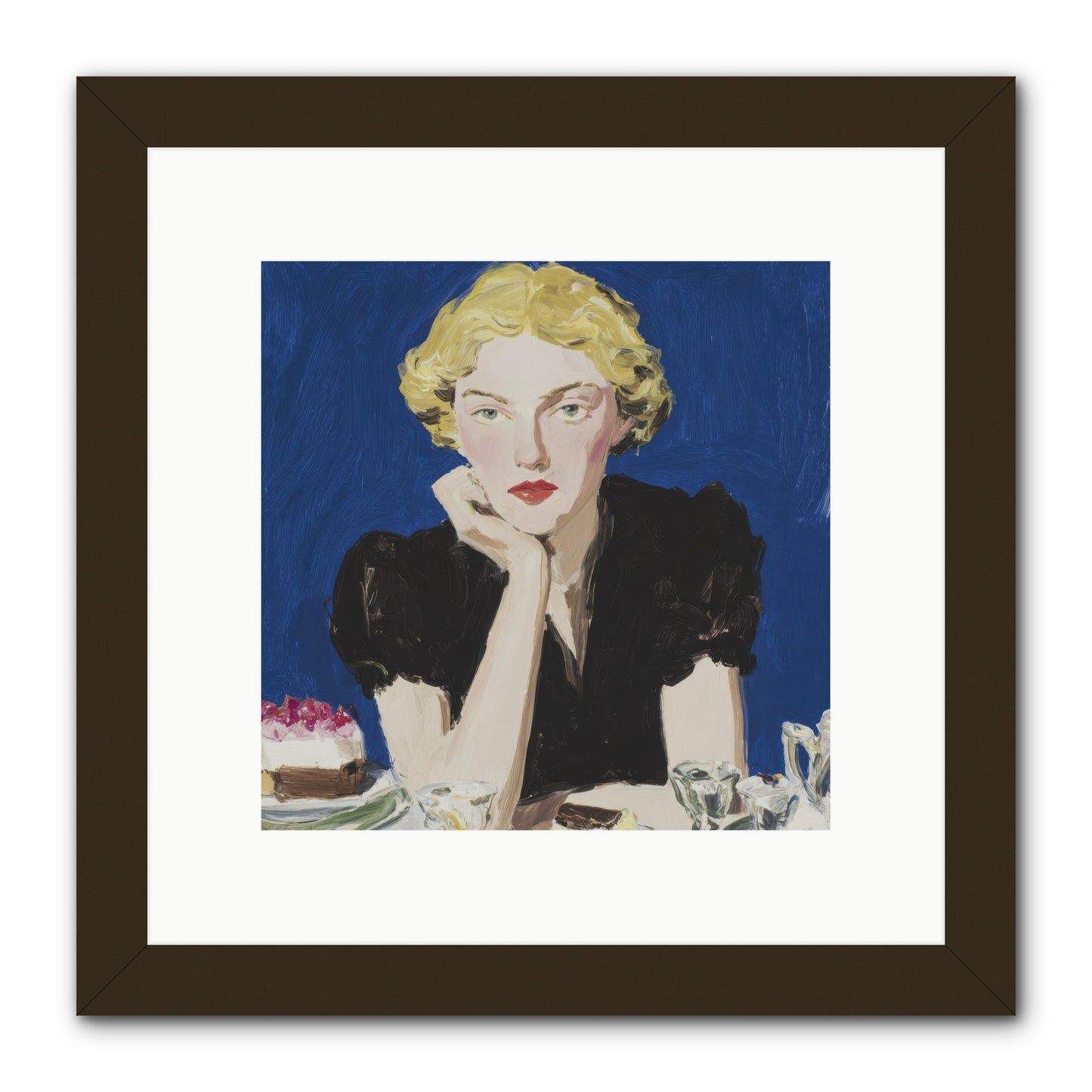 Under Open Skies -- Framed Print - Black 10x10