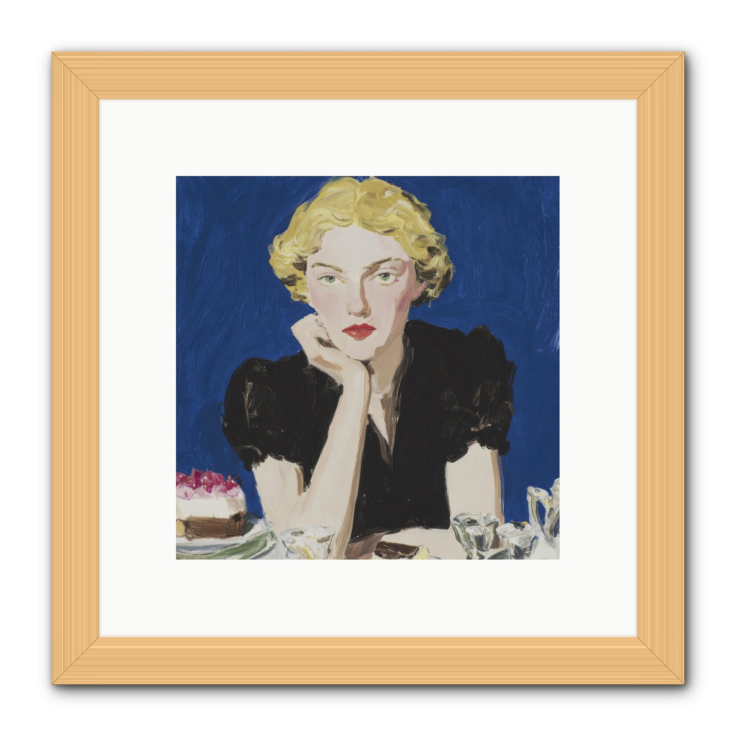 Under Open Skies -- Framed Print - Natural 10x10