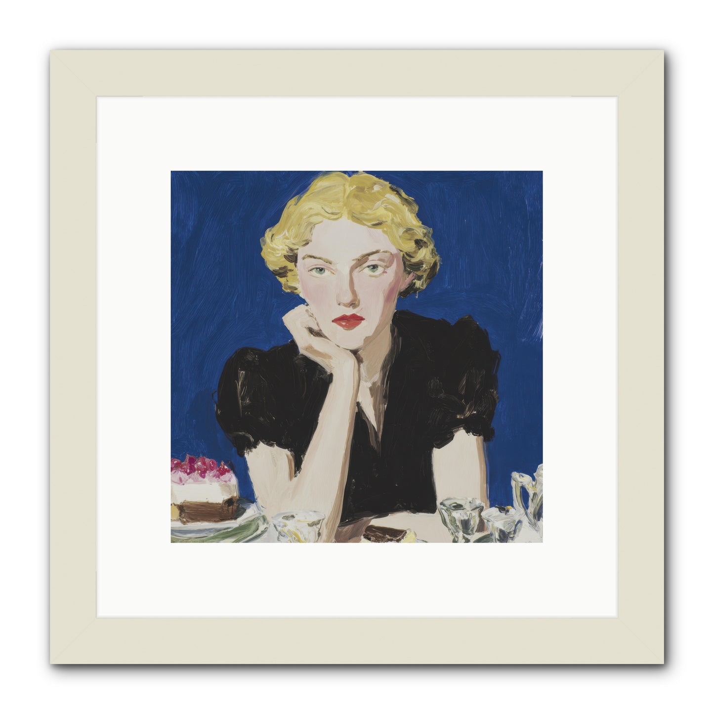 Under Open Skies -- Framed Print - White 10x10