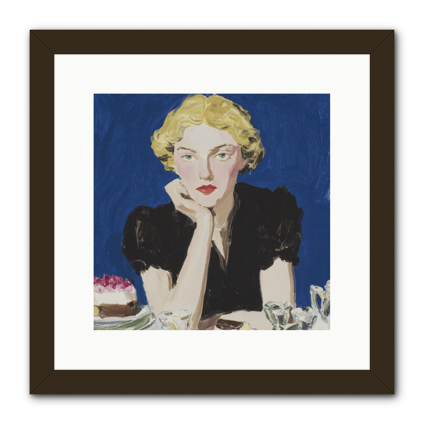 Under Open Skies -- Framed Print - Black 12x12