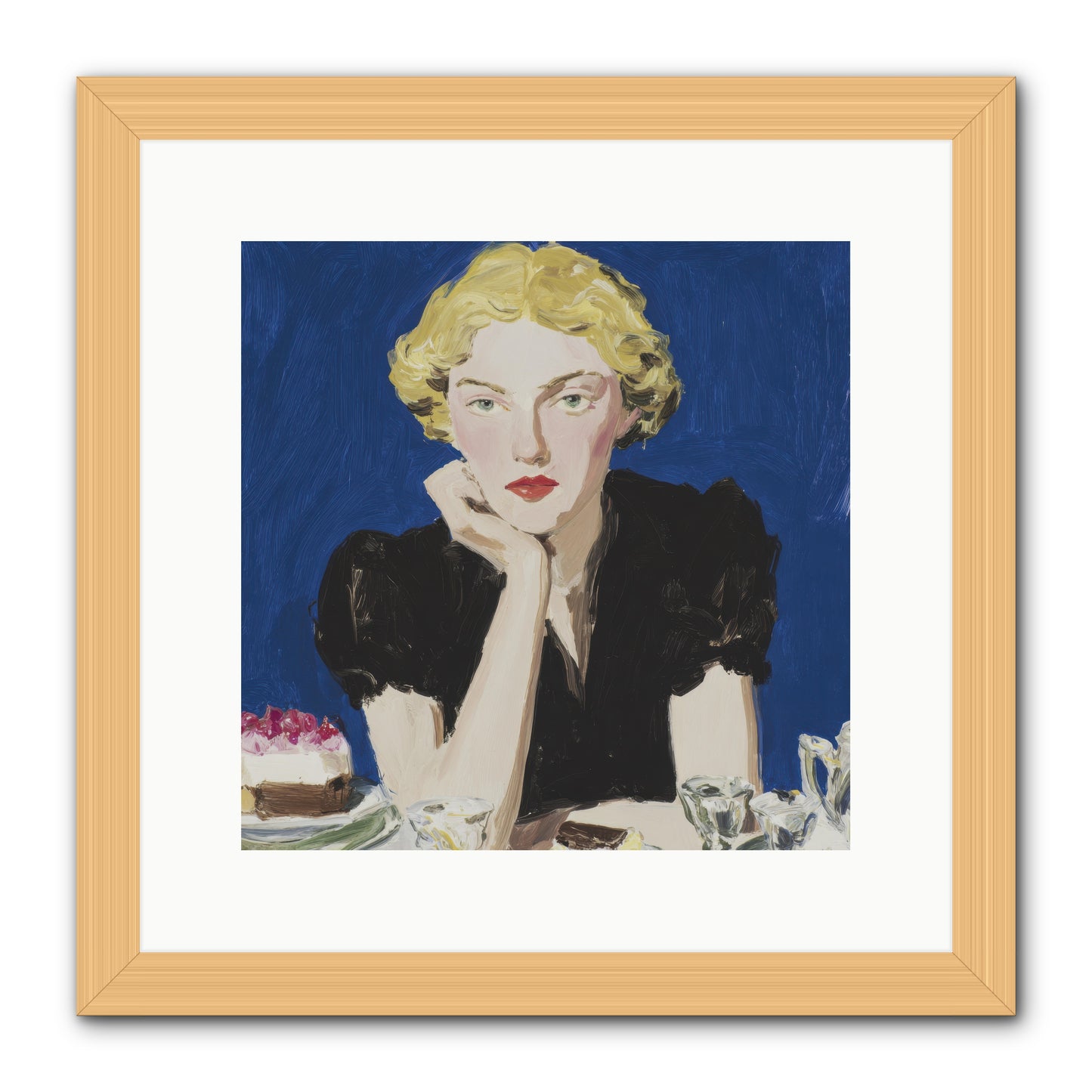Under Open Skies -- Framed Print - Natural 12x12
