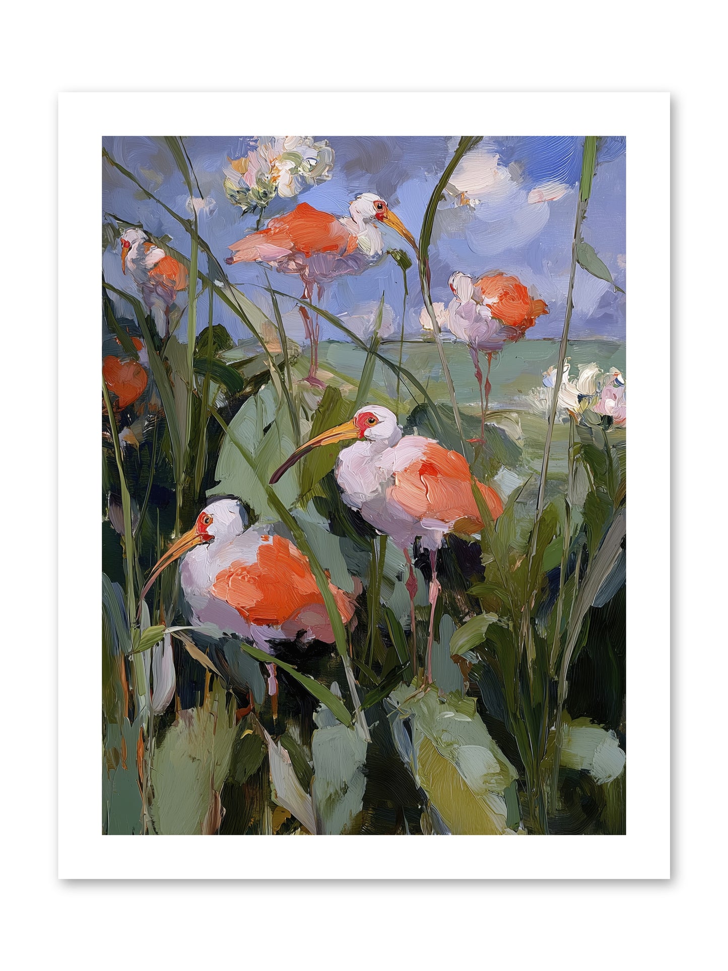 Under Open Skies -- Paper Print 12x16