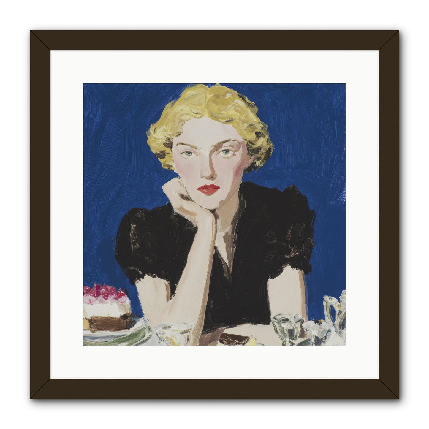 Under Open Skies -- Framed Print - Black 16x16