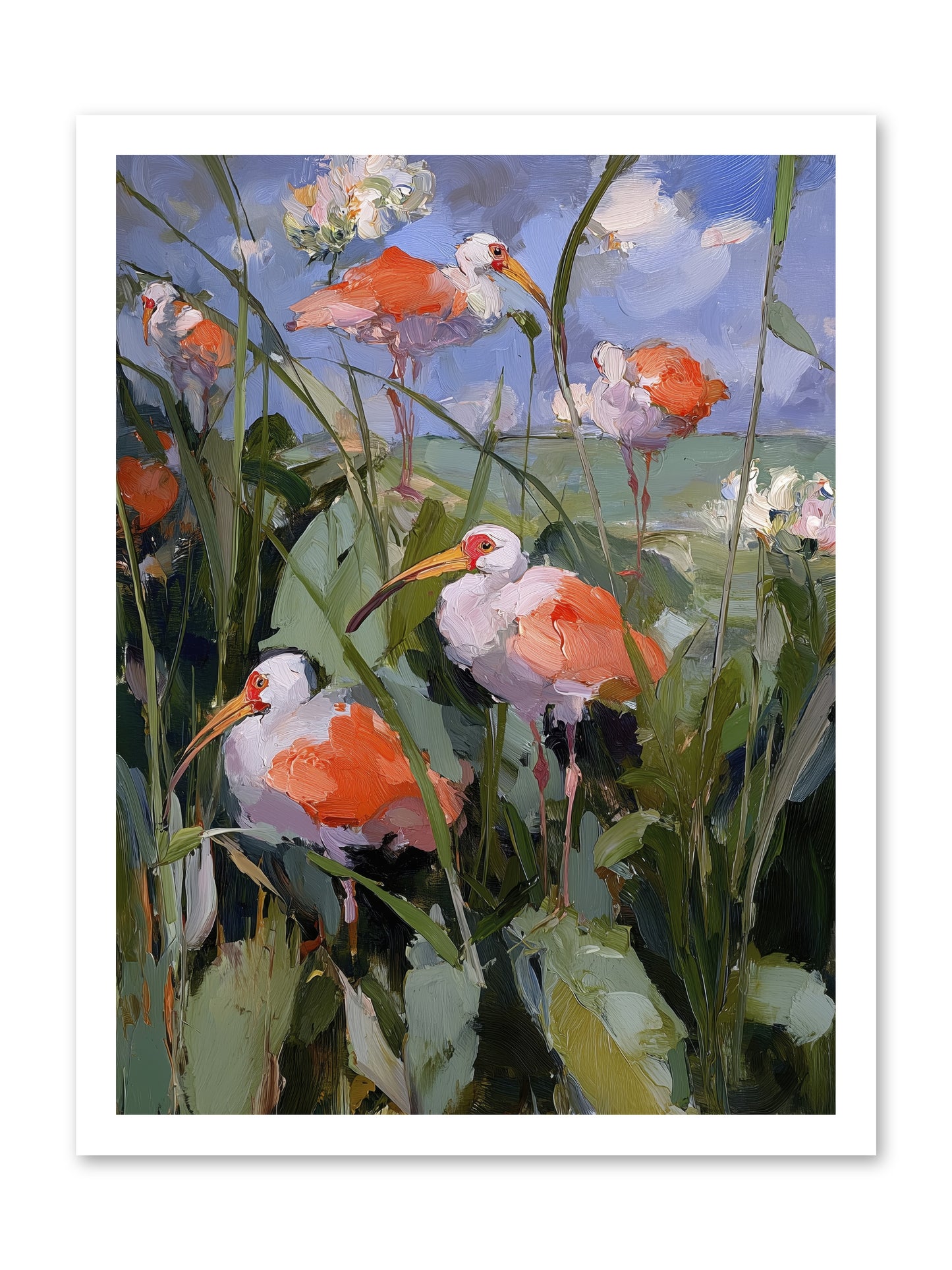 Under Open Skies -- Paper Print 18x24