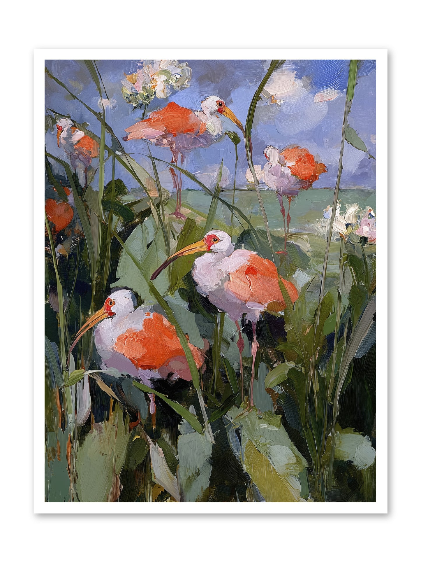 Under Open Skies -- Paper Print 30x40