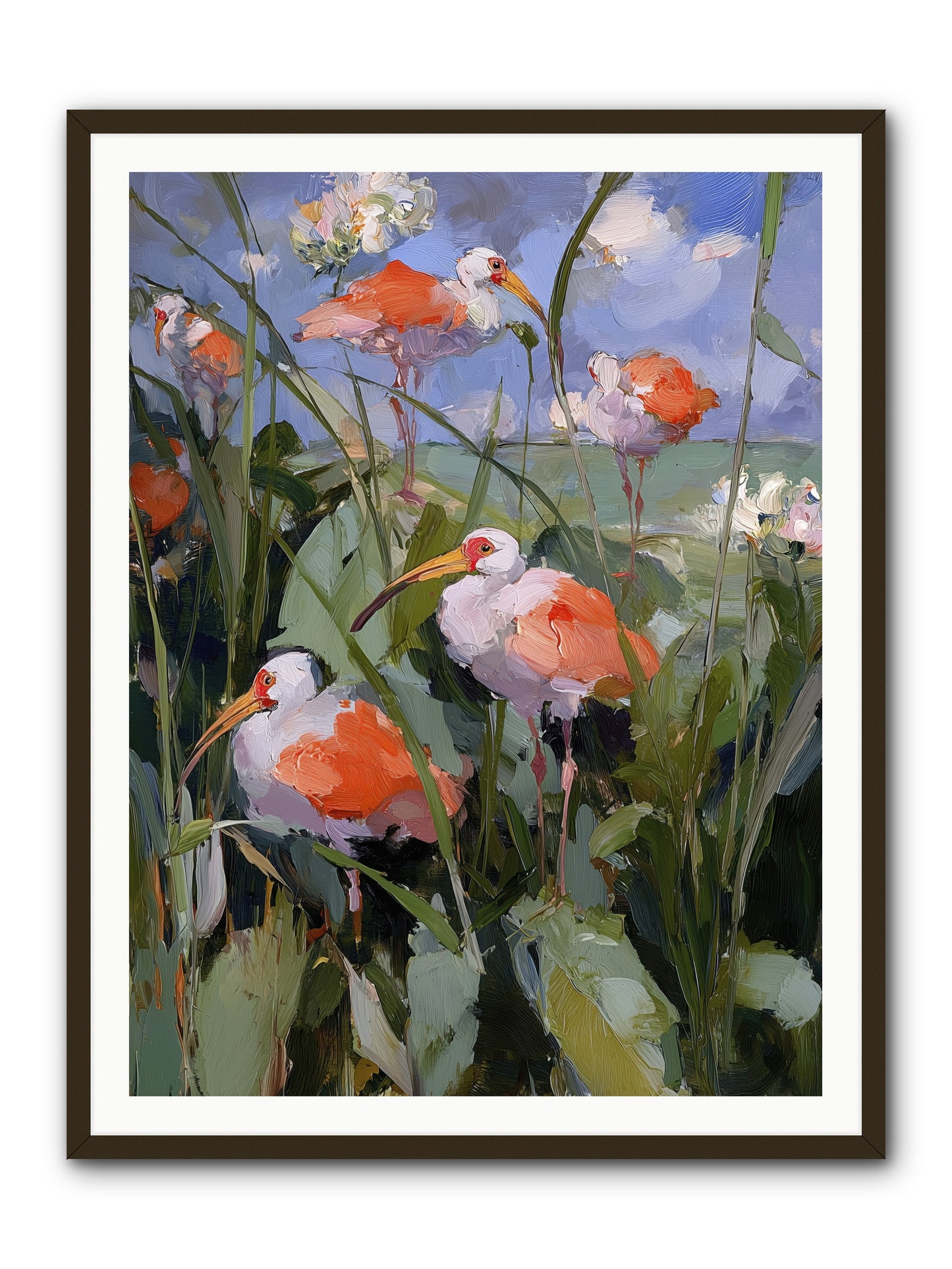 Under Open Skies -- Framed Print - Black 36x48