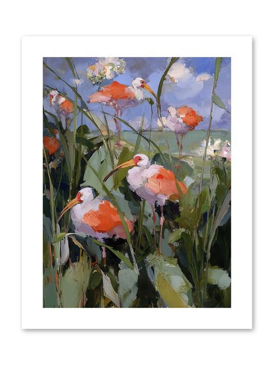 Under Open Skies -- Paper Print 9x12