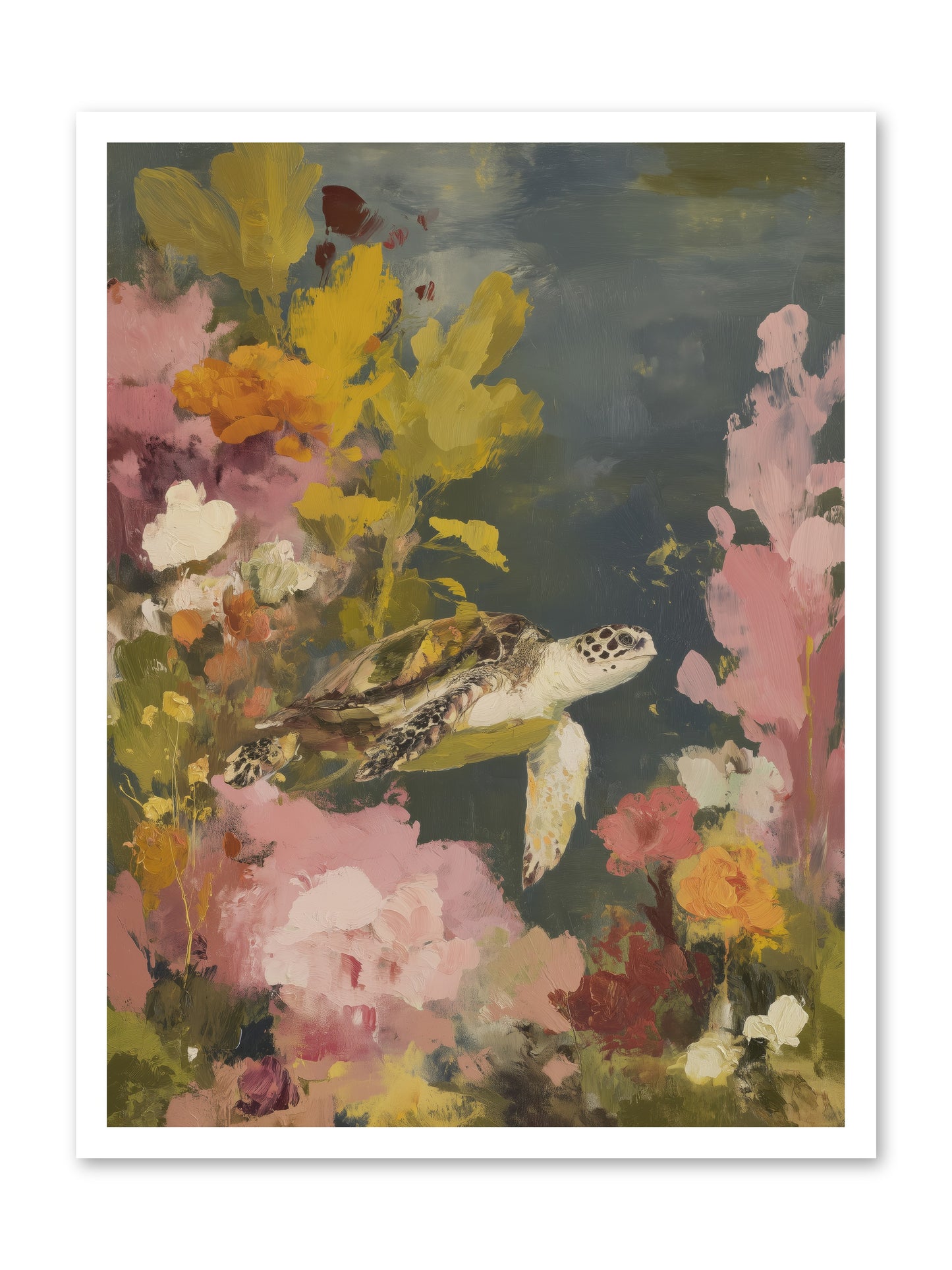 Underwater Eden -- Paper Print 24x32