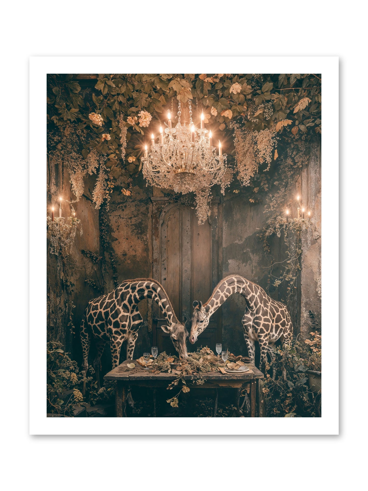 Une Soiree -- Loose Canvas Print 16x20