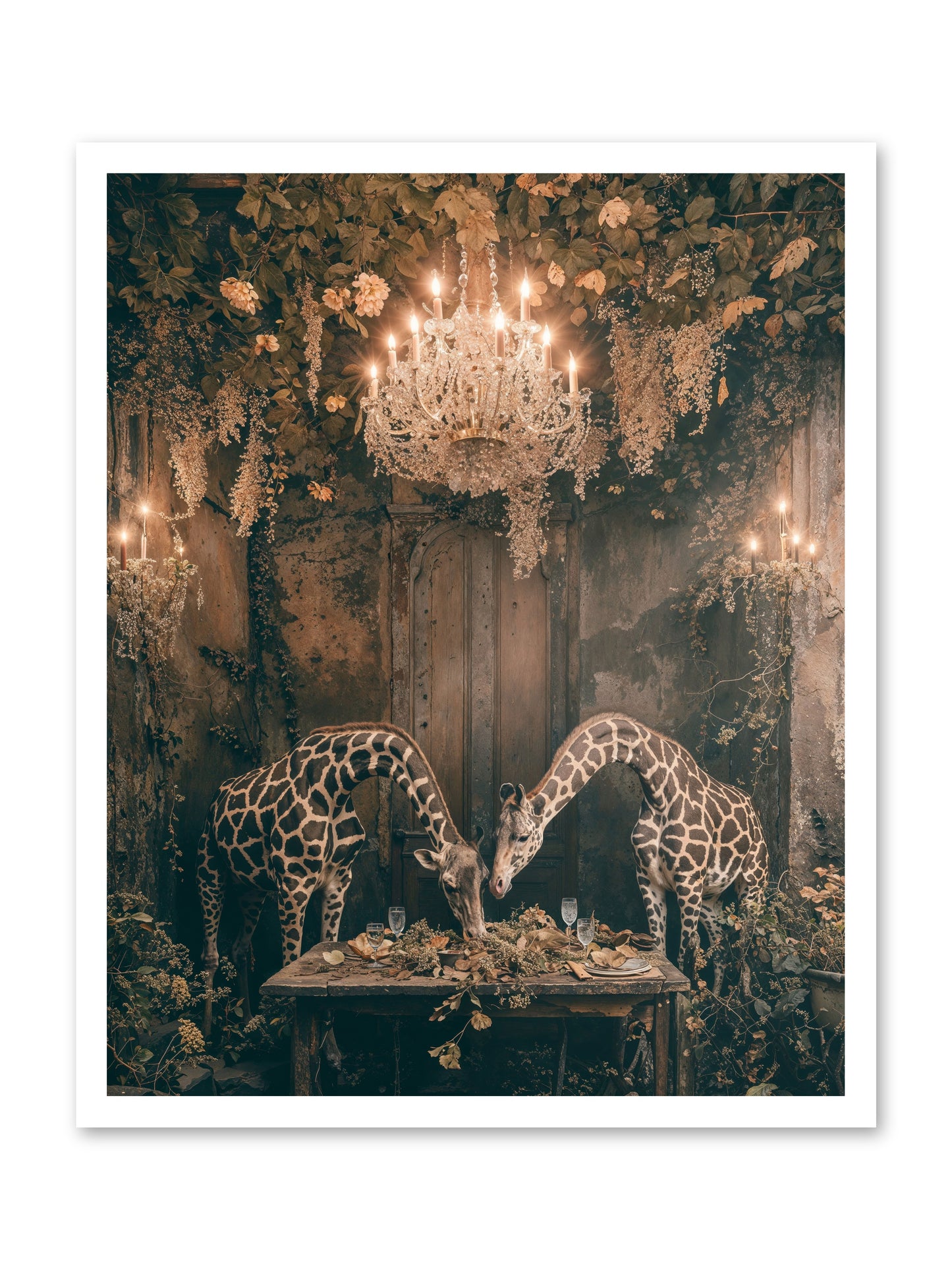 Une Soiree -- Paper Print 24x30