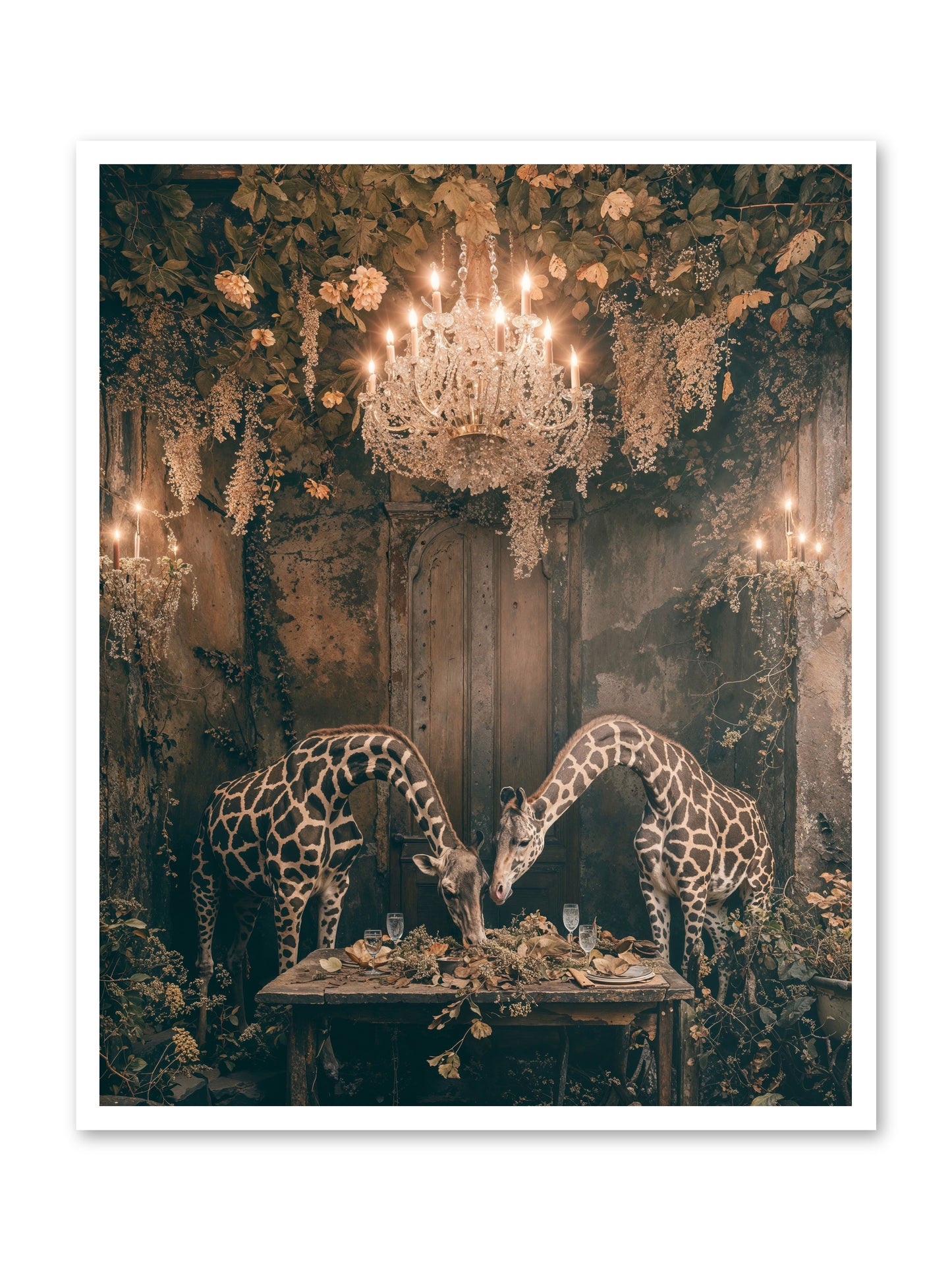 Une Soiree -- Paper Print 32x40