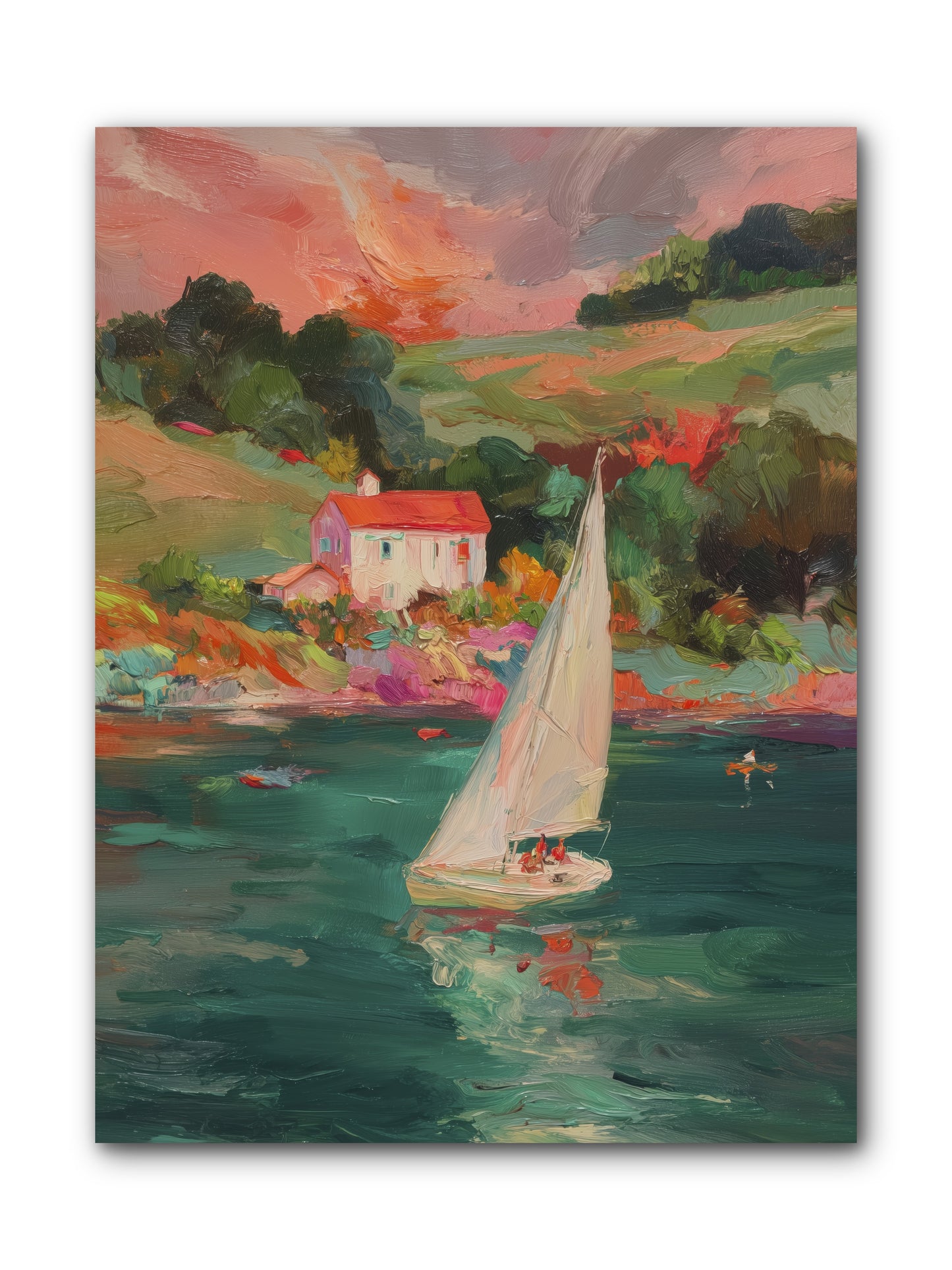 Unhurried Journeys -- Wrapped Canvas 9x12