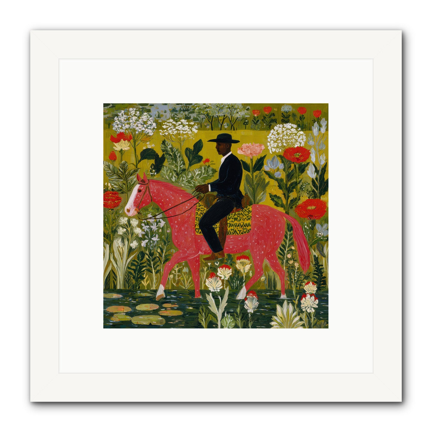 Unhurried and Sure — Unhurried-and-Sure-10x10-Framed-Print-White.jpg