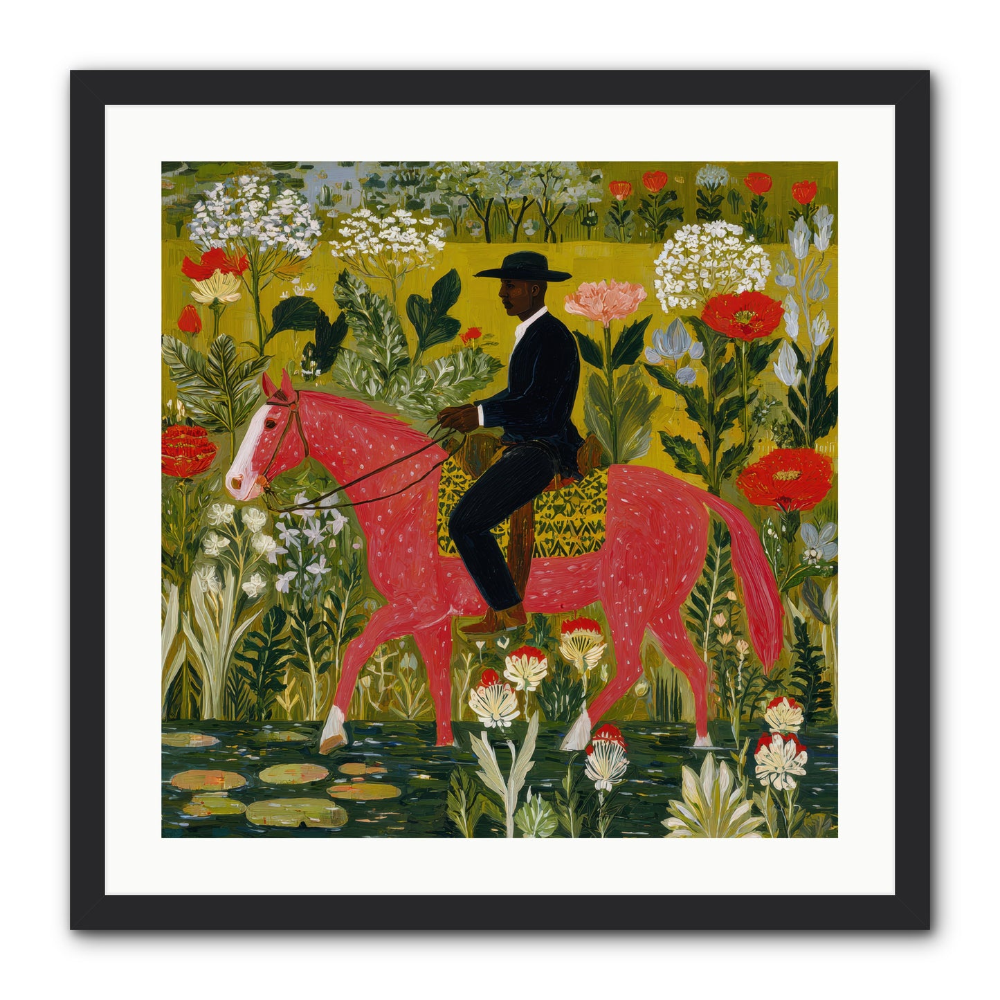 Unhurried and Sure — Unhurried-and-Sure-24x24-Framed-Print-Black.jpg