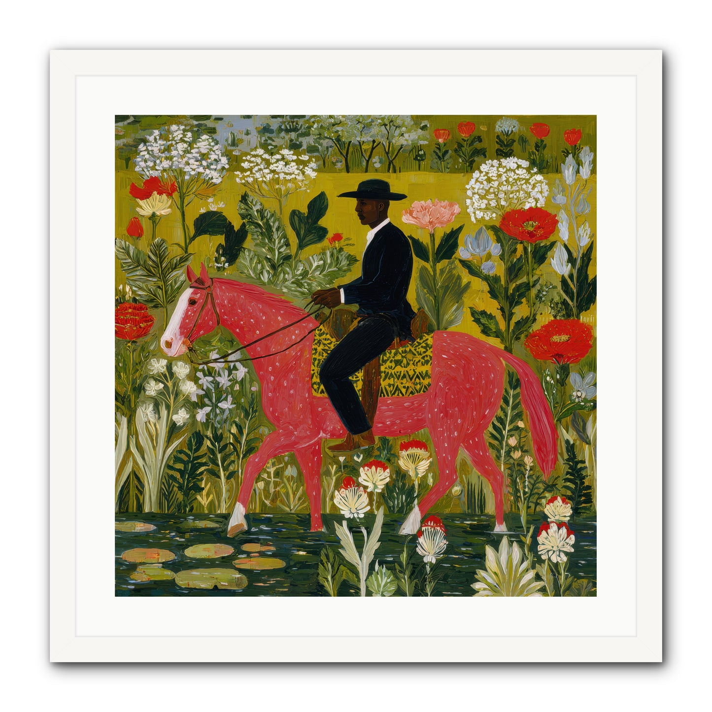 Unhurried and Sure — Unhurried-and-Sure-24x24-Framed-Print-White.jpg