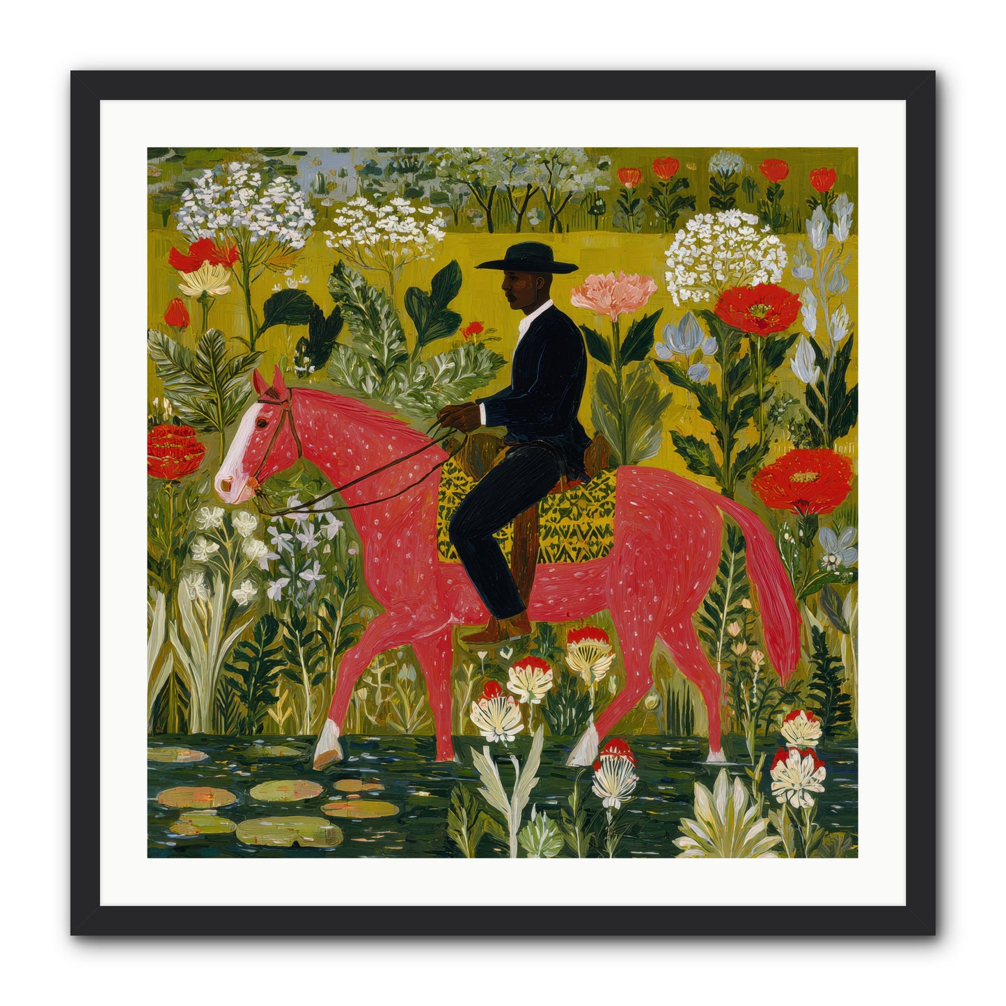 Unhurried and Sure — Unhurried-and-Sure-30x30-Framed-Print-Black.jpg