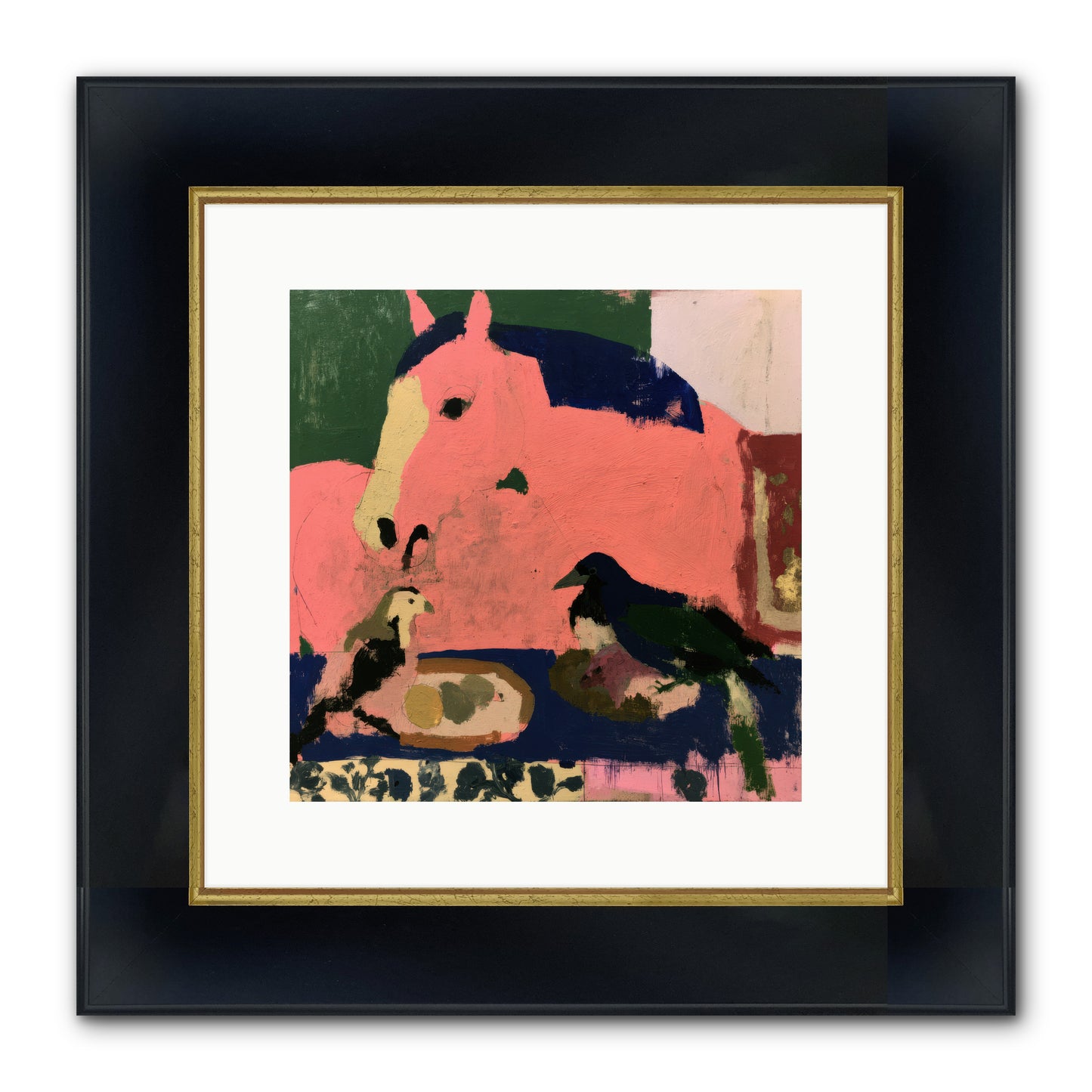 Uninvited Guests — Uninvited-Guests-12x12-Framed-Print-Wide-Black-w-Gold.jpg