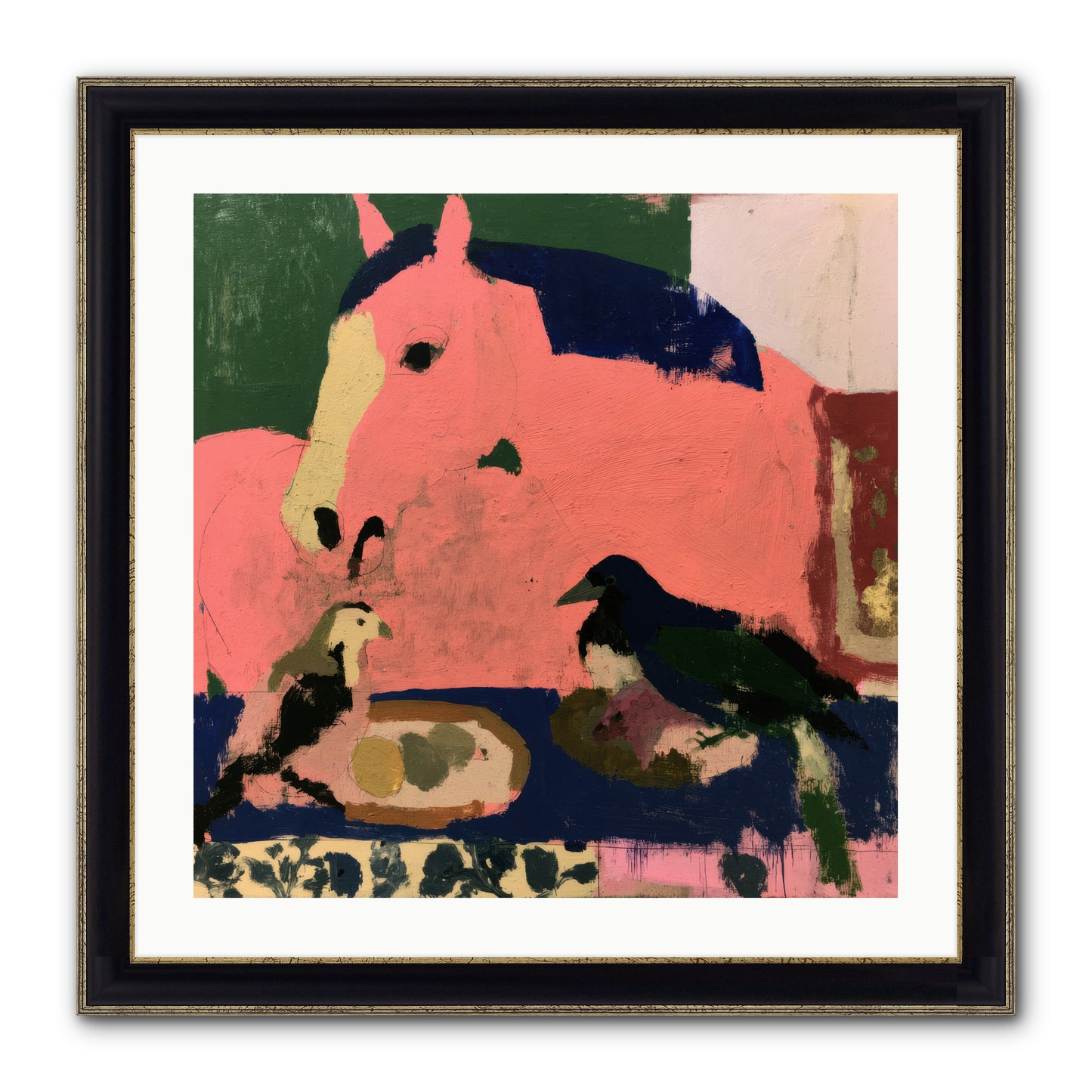 Uninvited Guests — Uninvited-Guests-24x24-Framed-Print-Black-Gold.jpg
