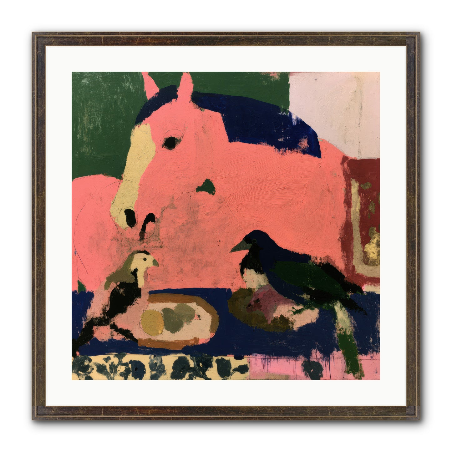 Uninvited Guests — Uninvited-Guests-24x24-Framed-Print-Slimwoods-Black-Gold.jpg