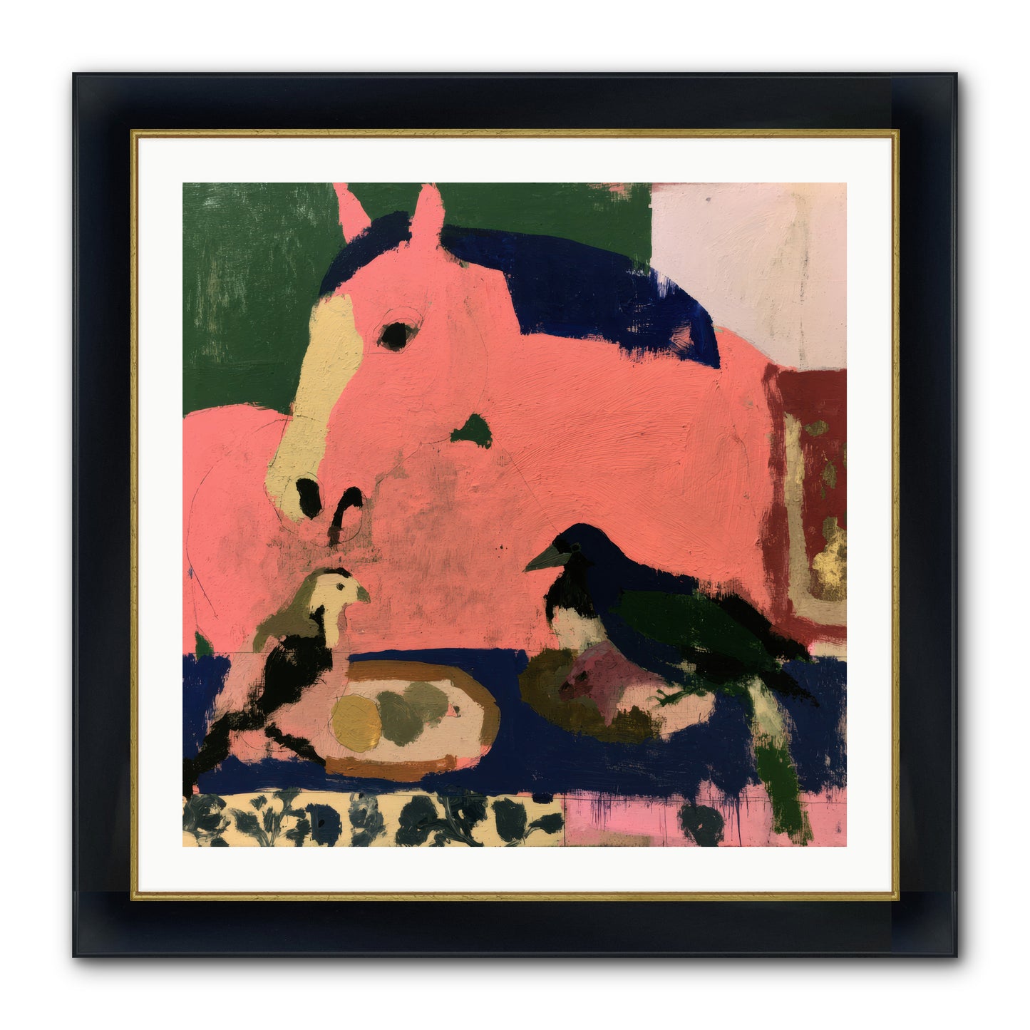 Uninvited Guests — Uninvited-Guests-30x30-Framed-Print-Wide-Black-w-Gold.jpg