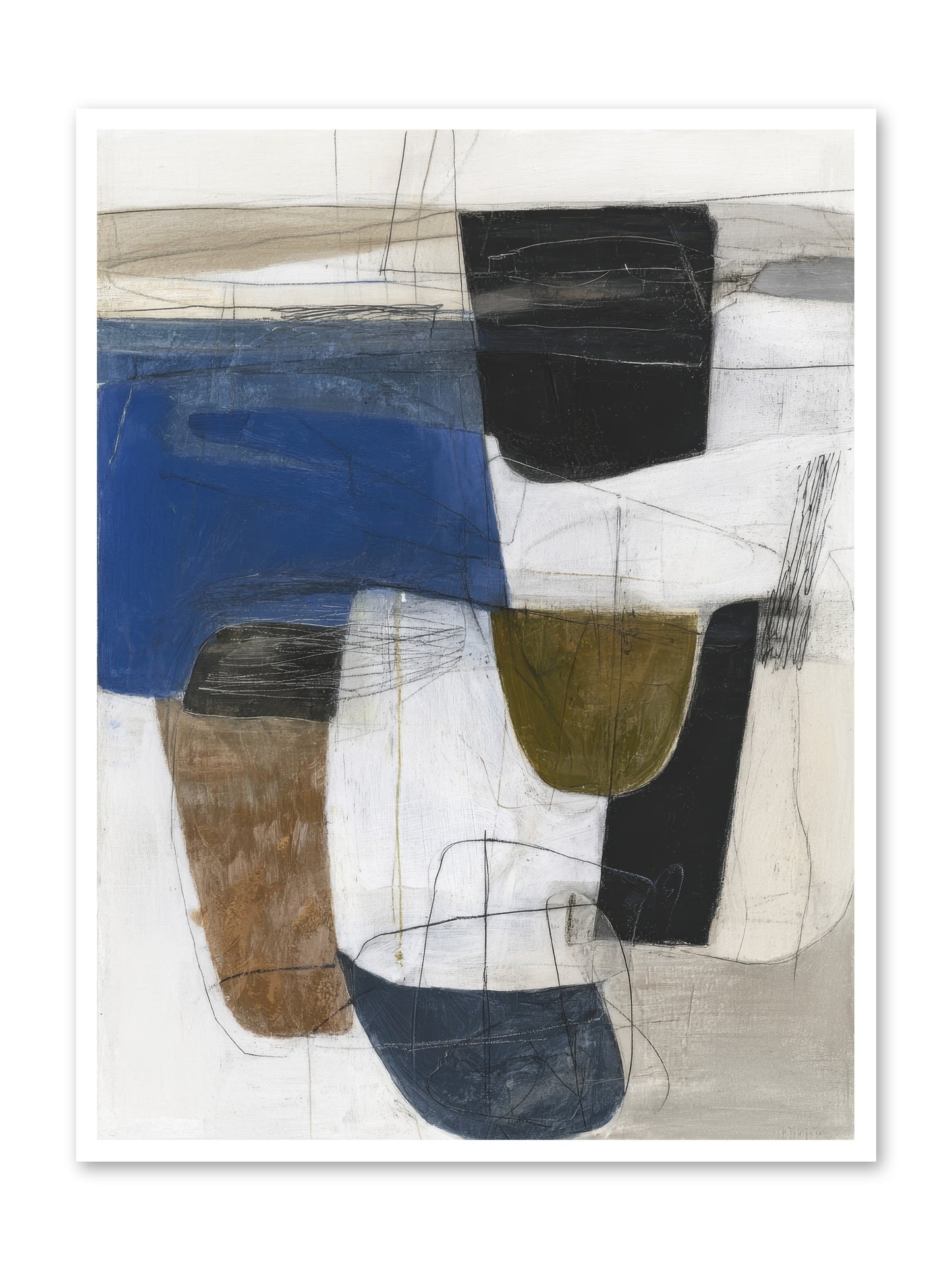 Unseen Current -- Paper Print 36x48