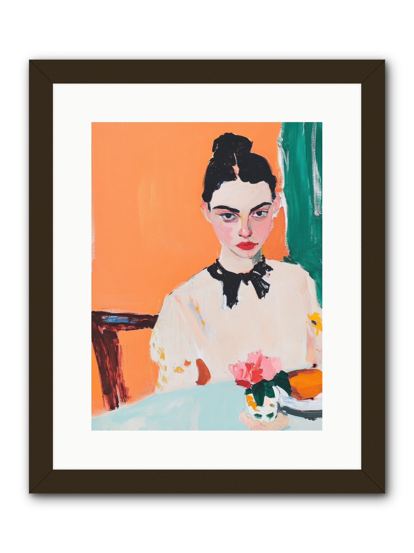 Unspoken Affections -- Framed Print - Black 12x16