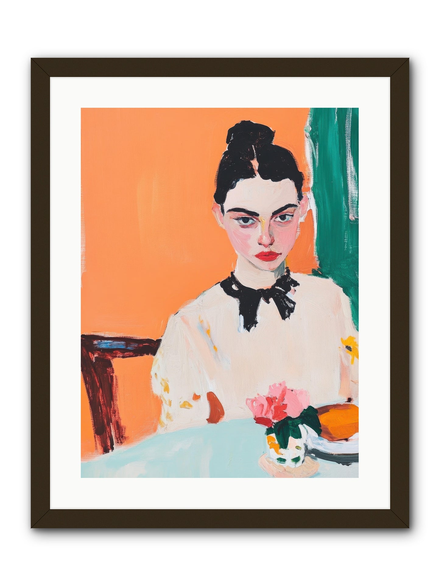 Unspoken Affections -- Framed Print - Black 18x24