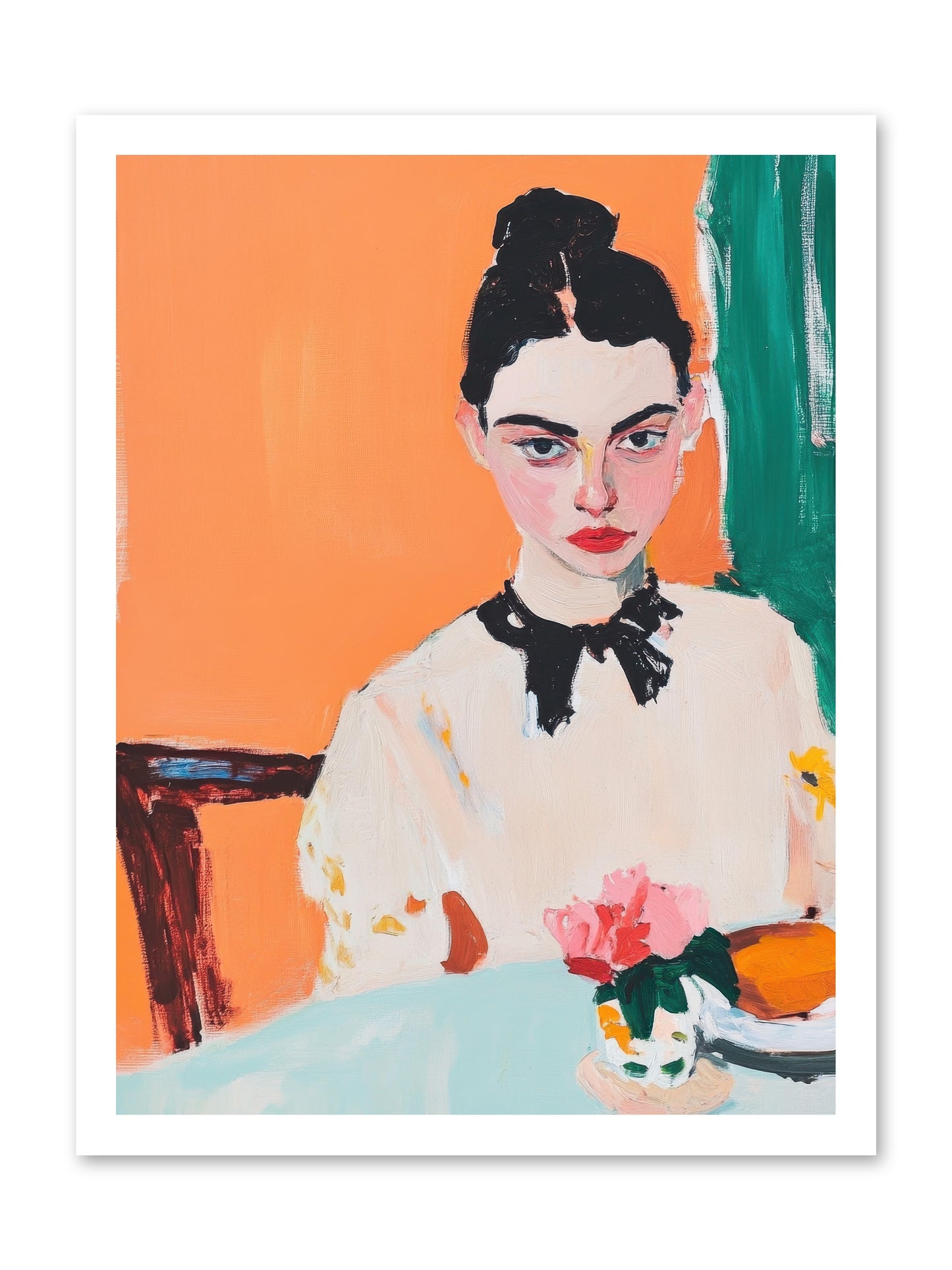 Unspoken Affections -- Loose Canvas Print 18x24