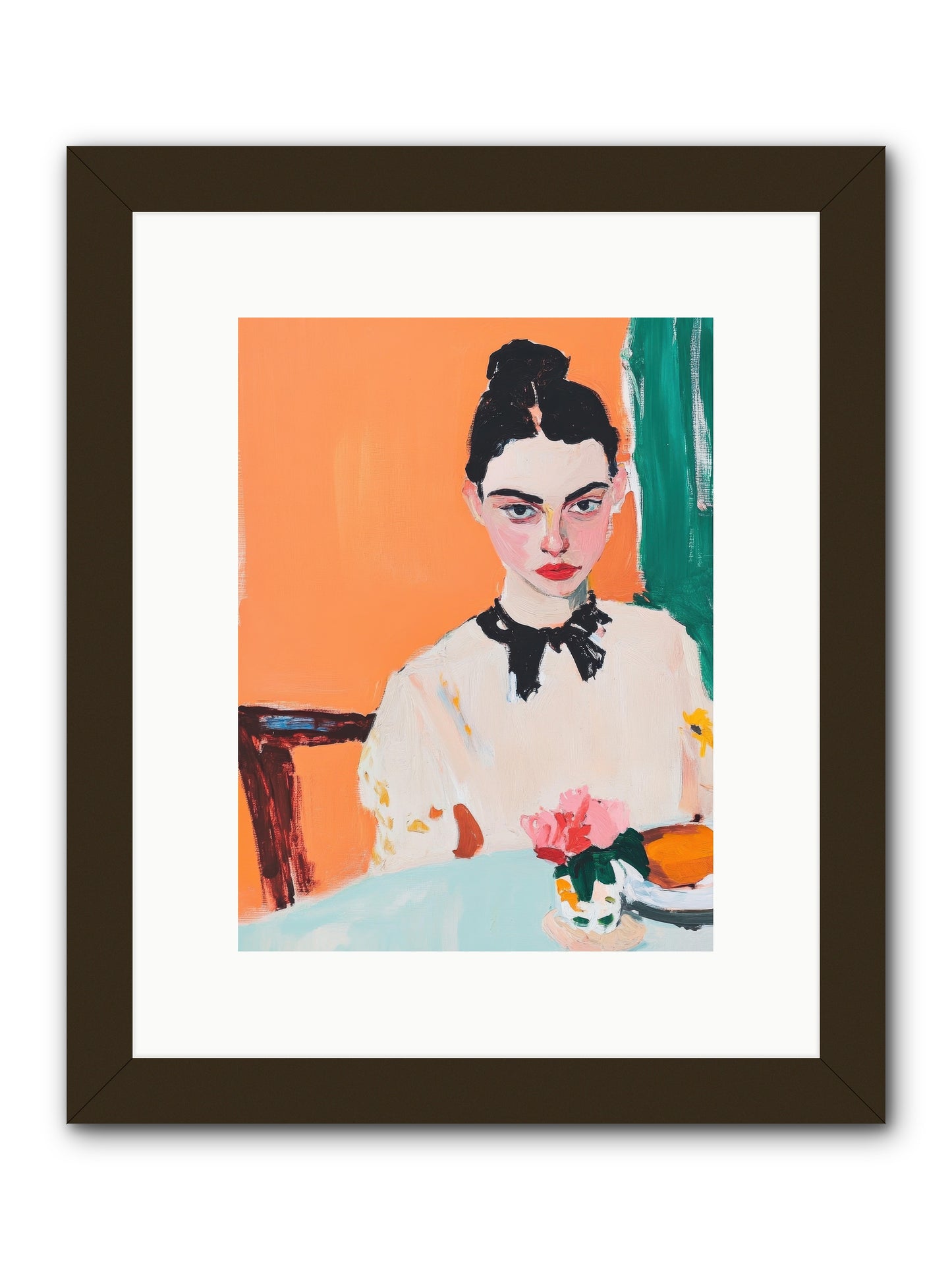 Unspoken Affections -- Framed Print - Black 9x12