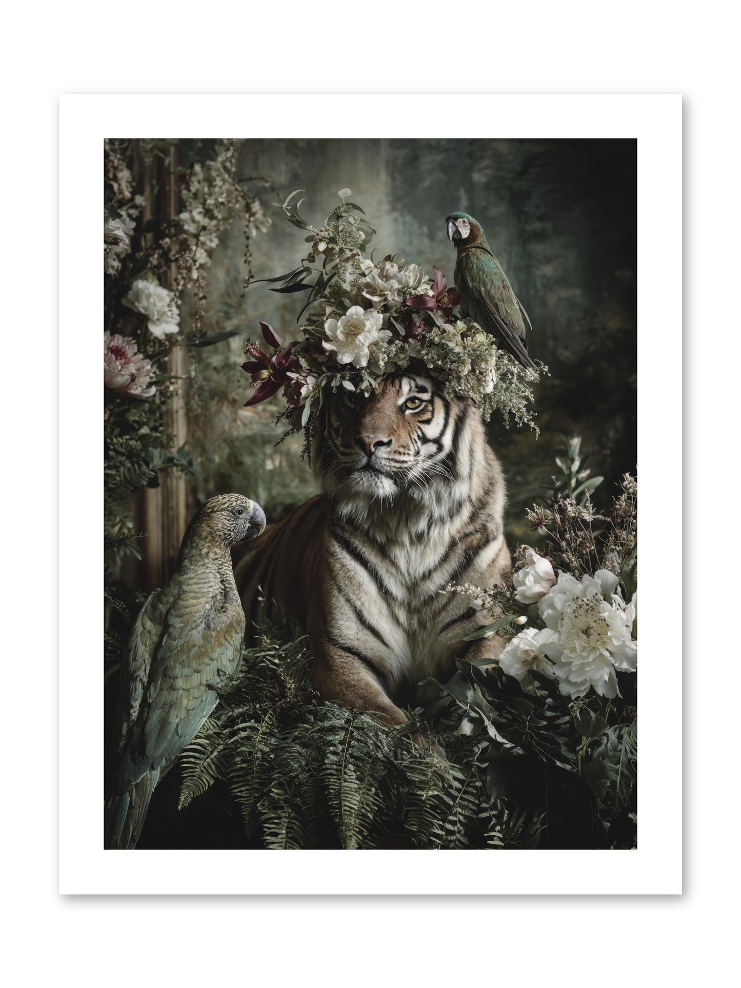 Unspoken Poem -- Loose Canvas Print 12x16