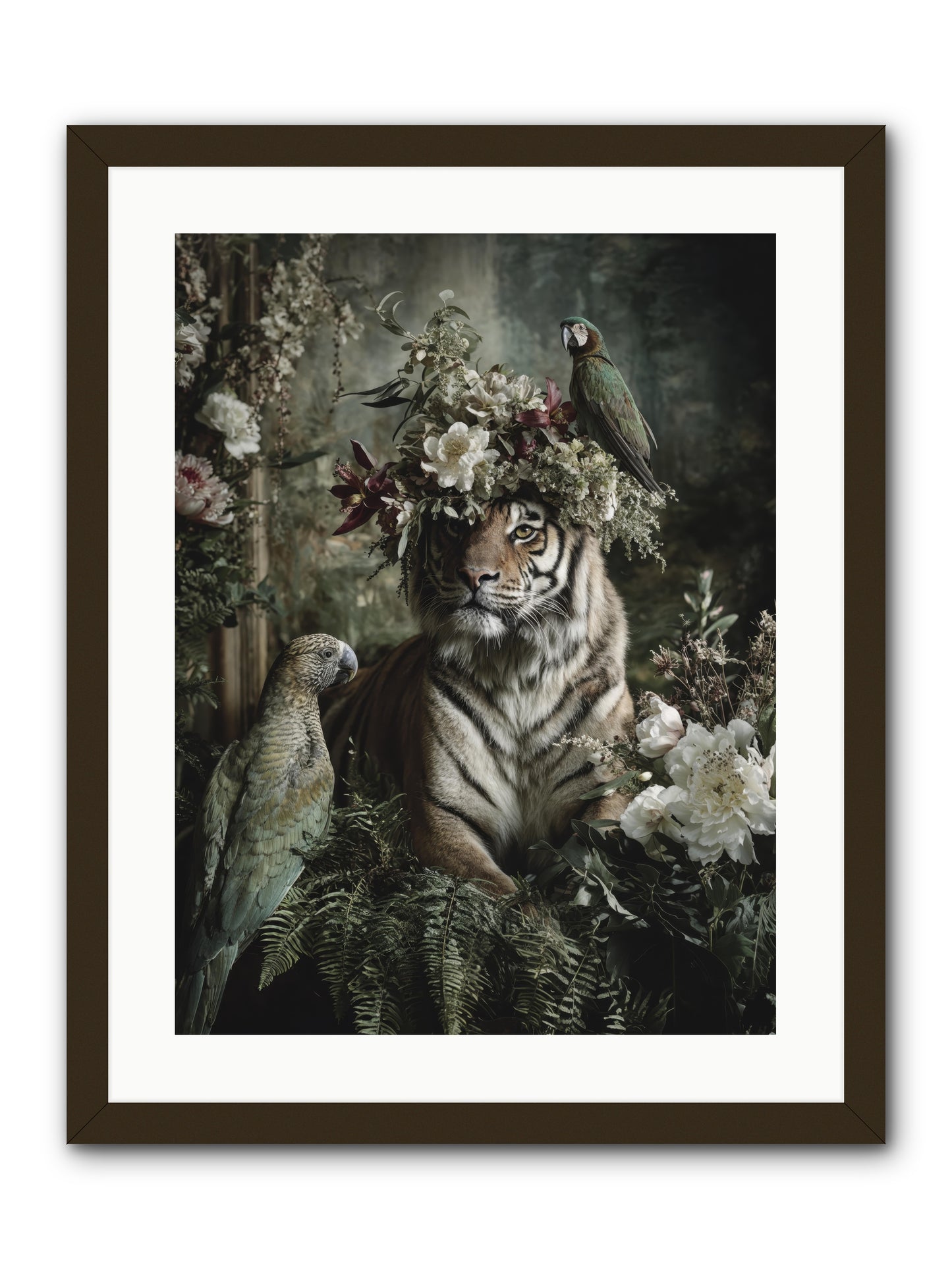 Unspoken Poem -- Framed Print - Black 18x24