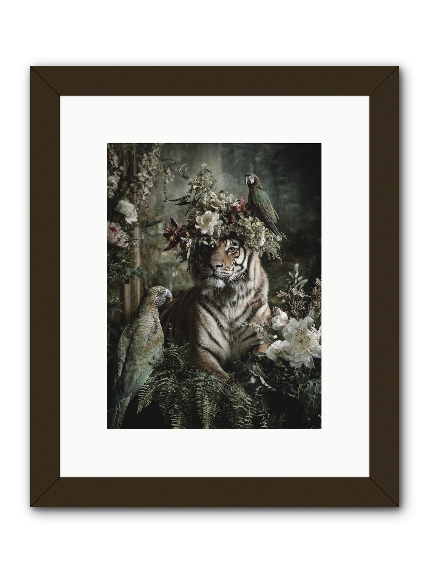 Unspoken Poem -- Framed Print - Black 9x12