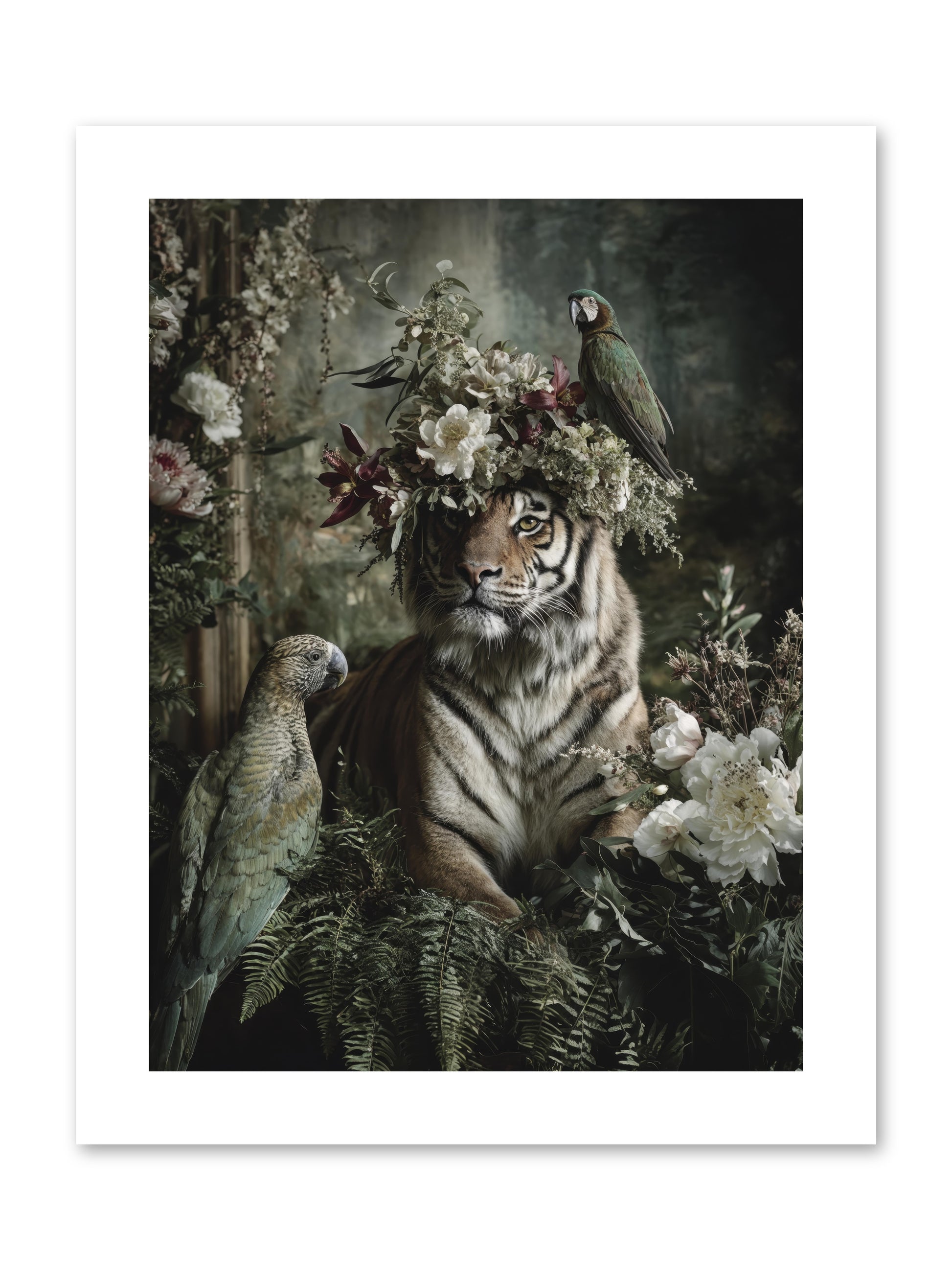 Unspoken Poem -- Paper Print 9x12