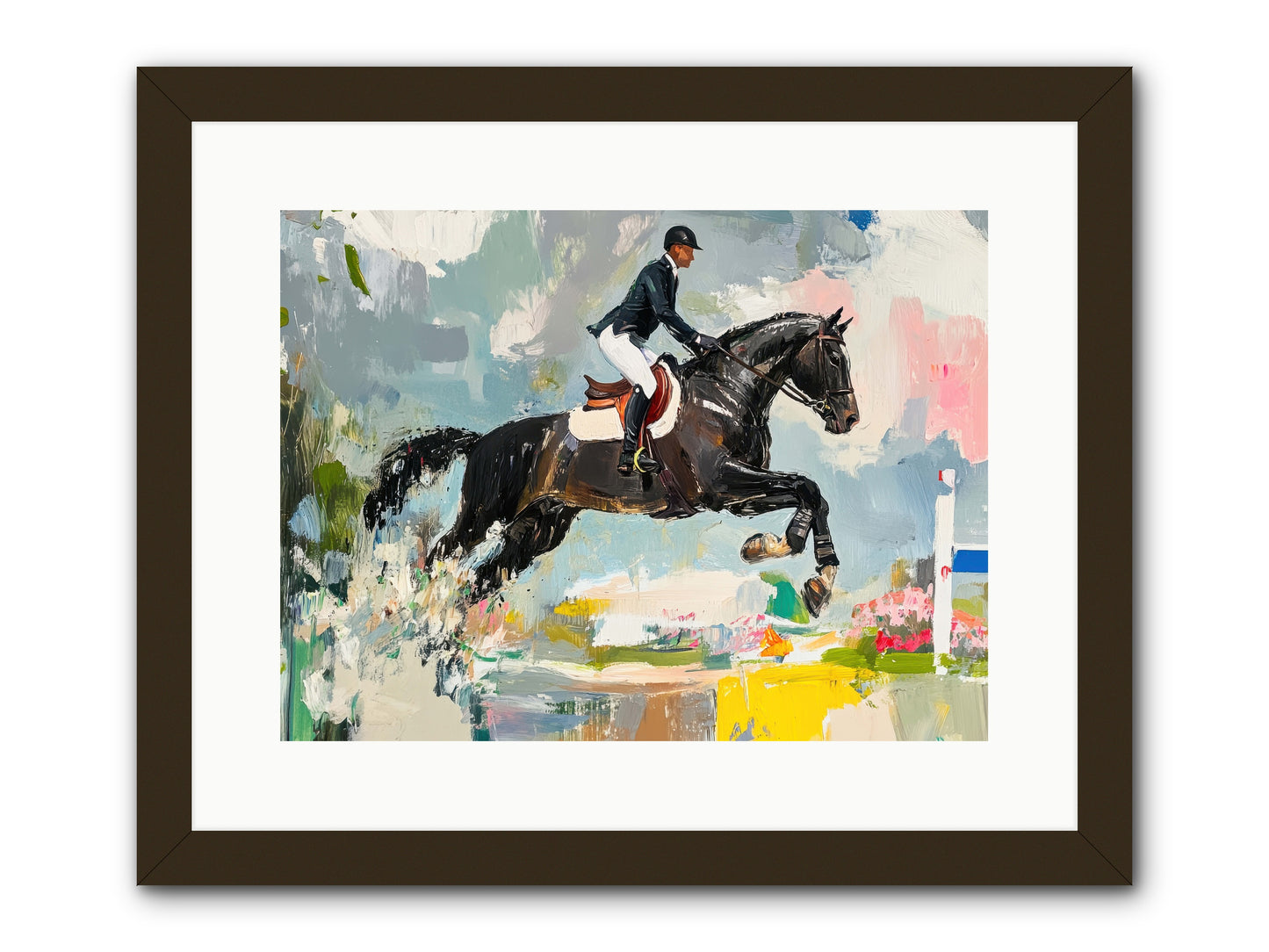 Unstoppable Glory -- Framed Print - Black 16x12