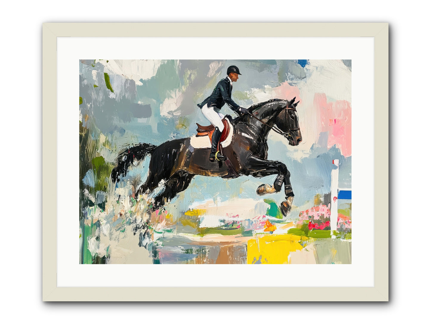 Unstoppable Glory -- Framed Print - White 24x18