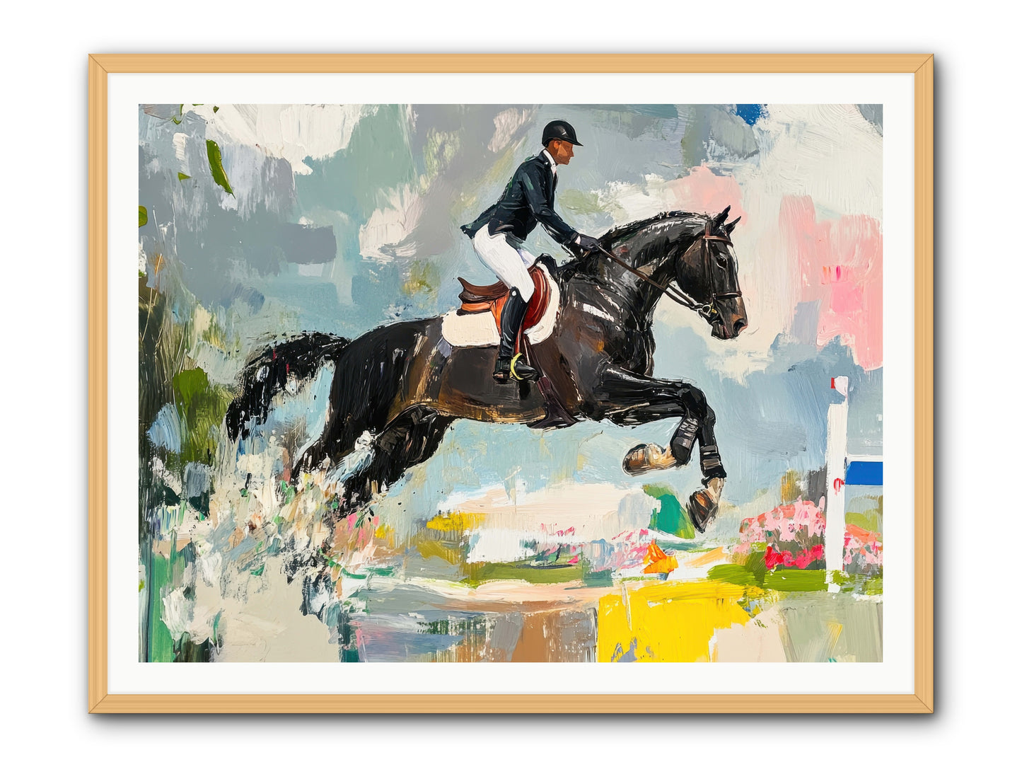 Unstoppable Glory -- Framed Print - Natural 48x36